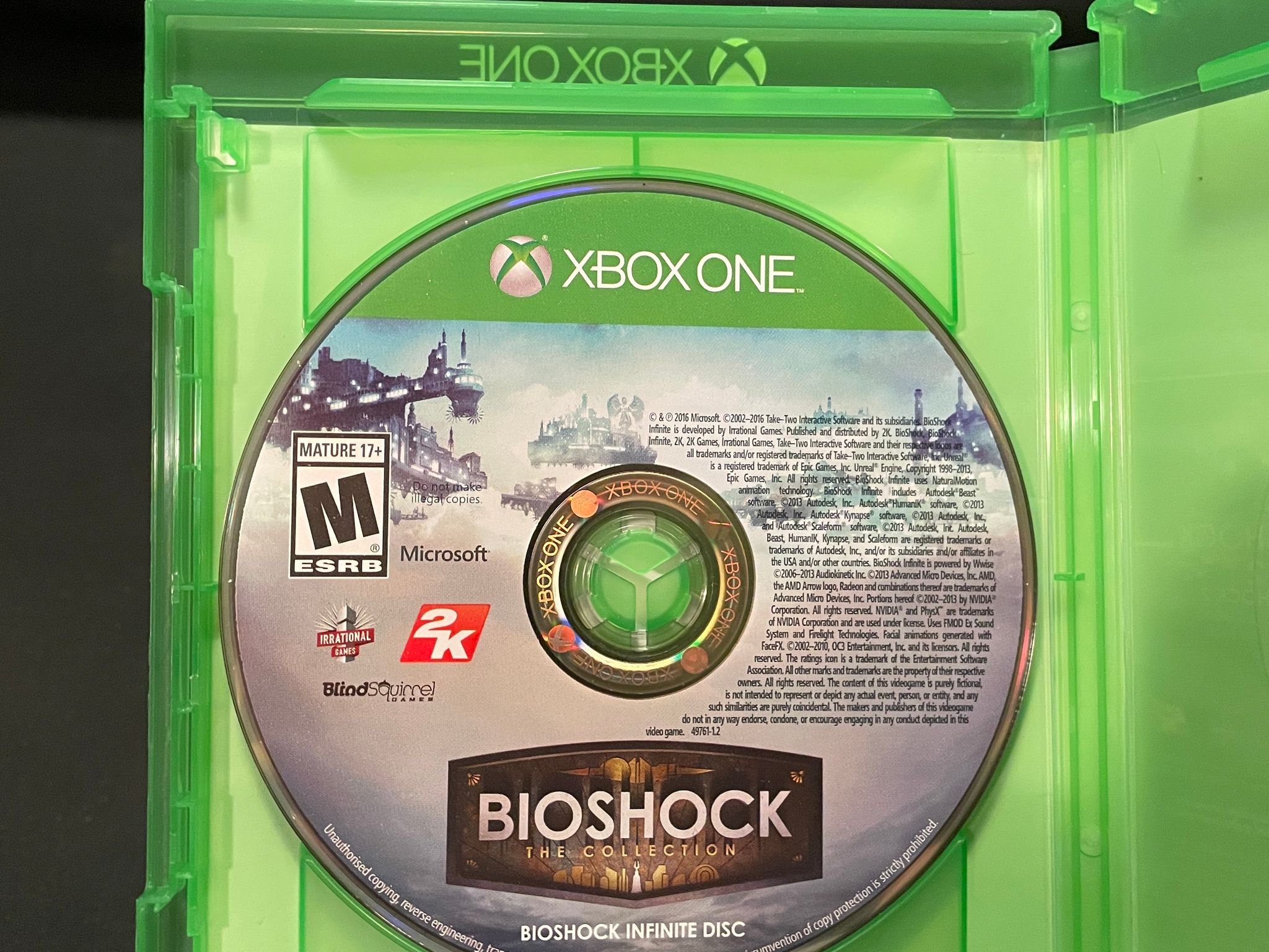 BioShock The Collection Greatest Hits Xbox One