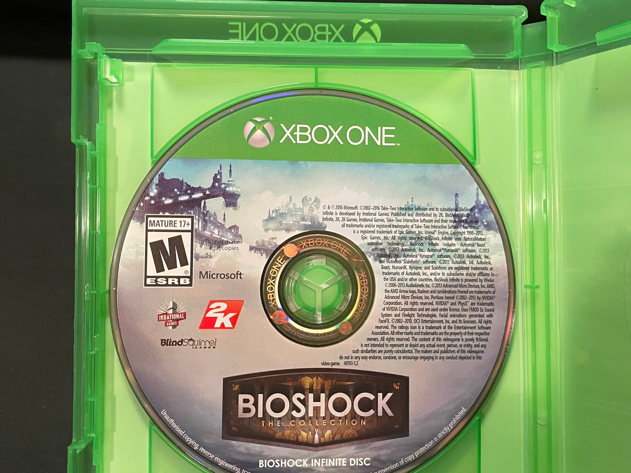 BioShock The Collection Greatest Hits Xbox One