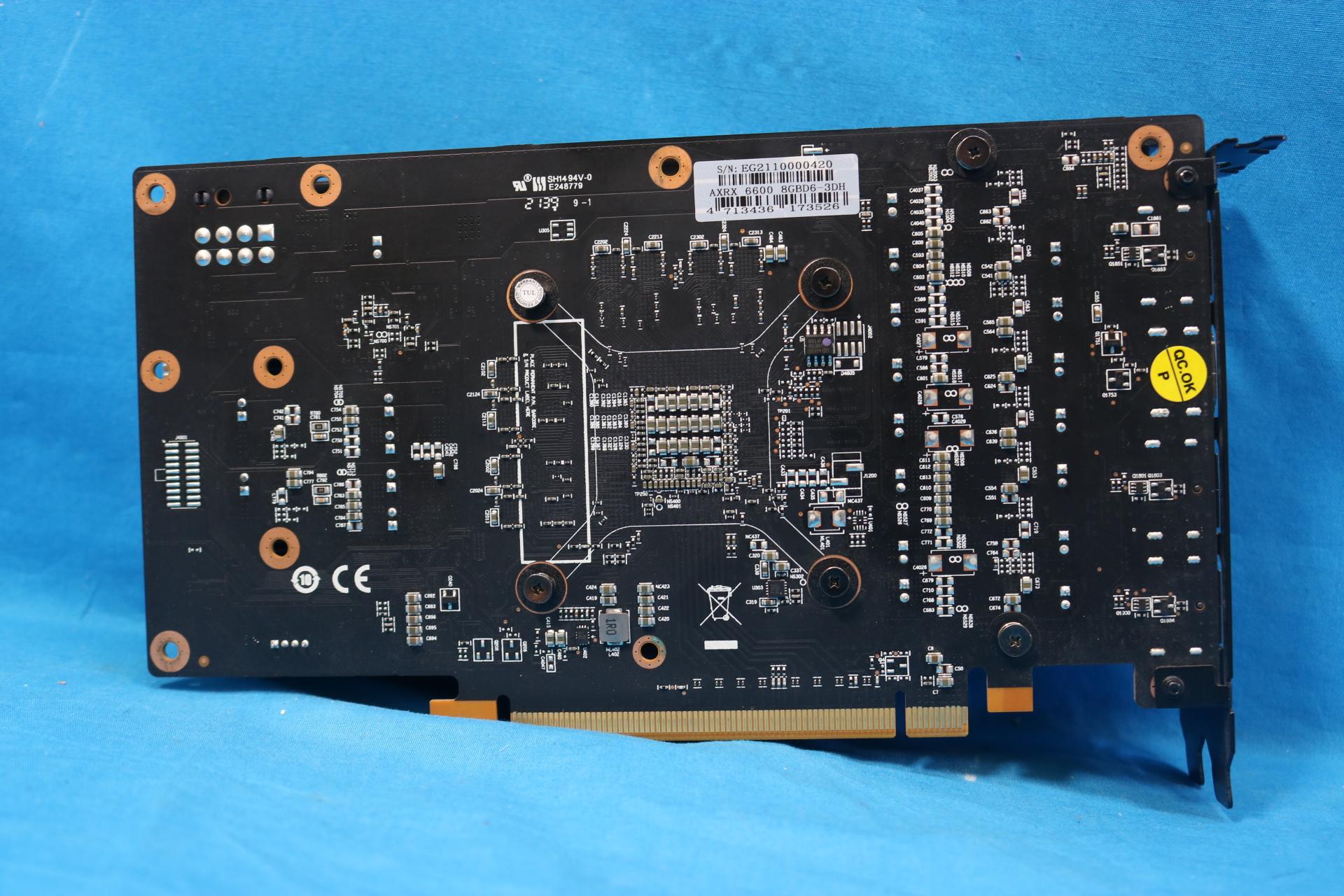 PowerColor Fighter AMD Radeon RX 6600 8GB GDDR6 PCIe 4.0 Desktop GPU AXRX 6600 8GBD6-3DH