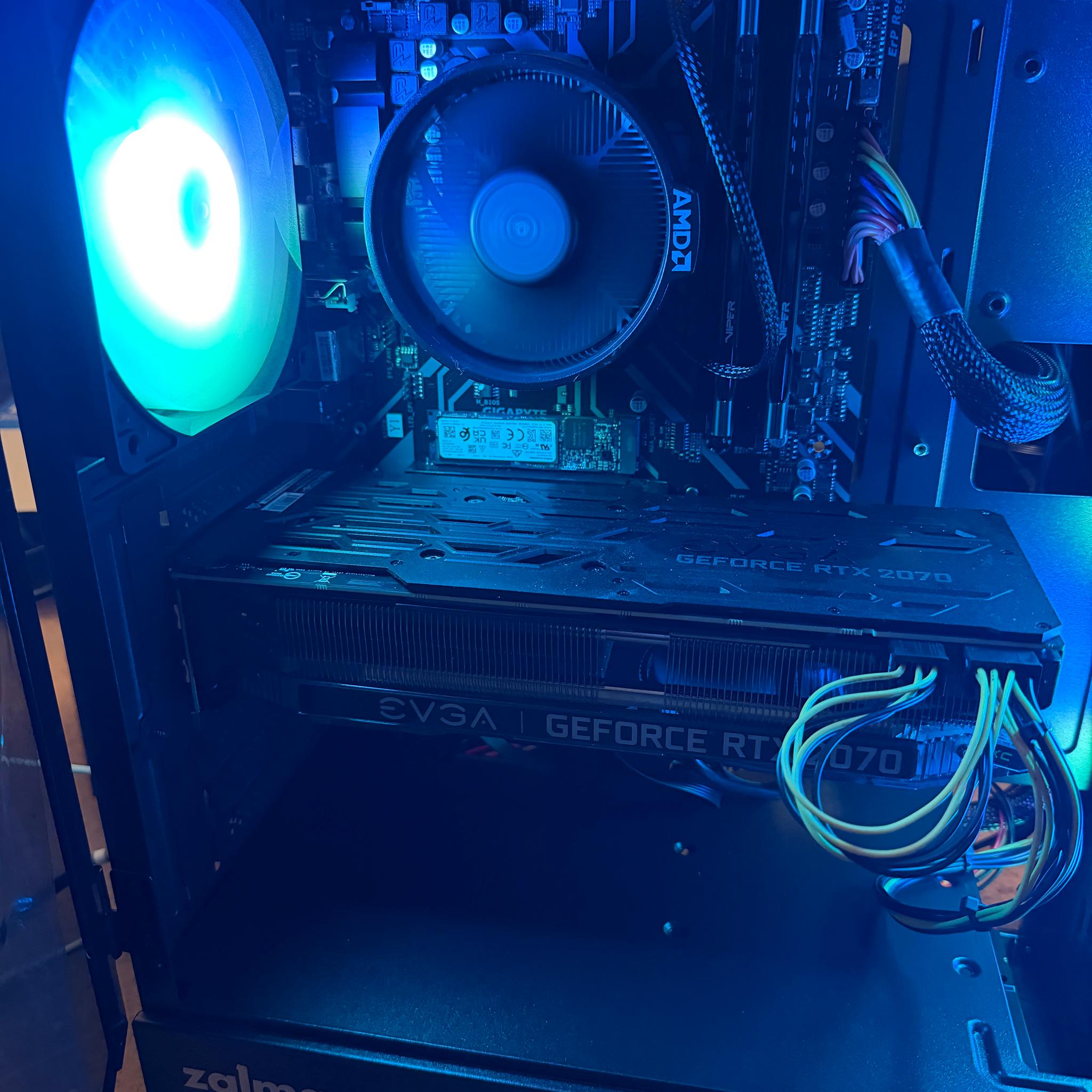 Gaming Pc 2070 3600 16gb ram