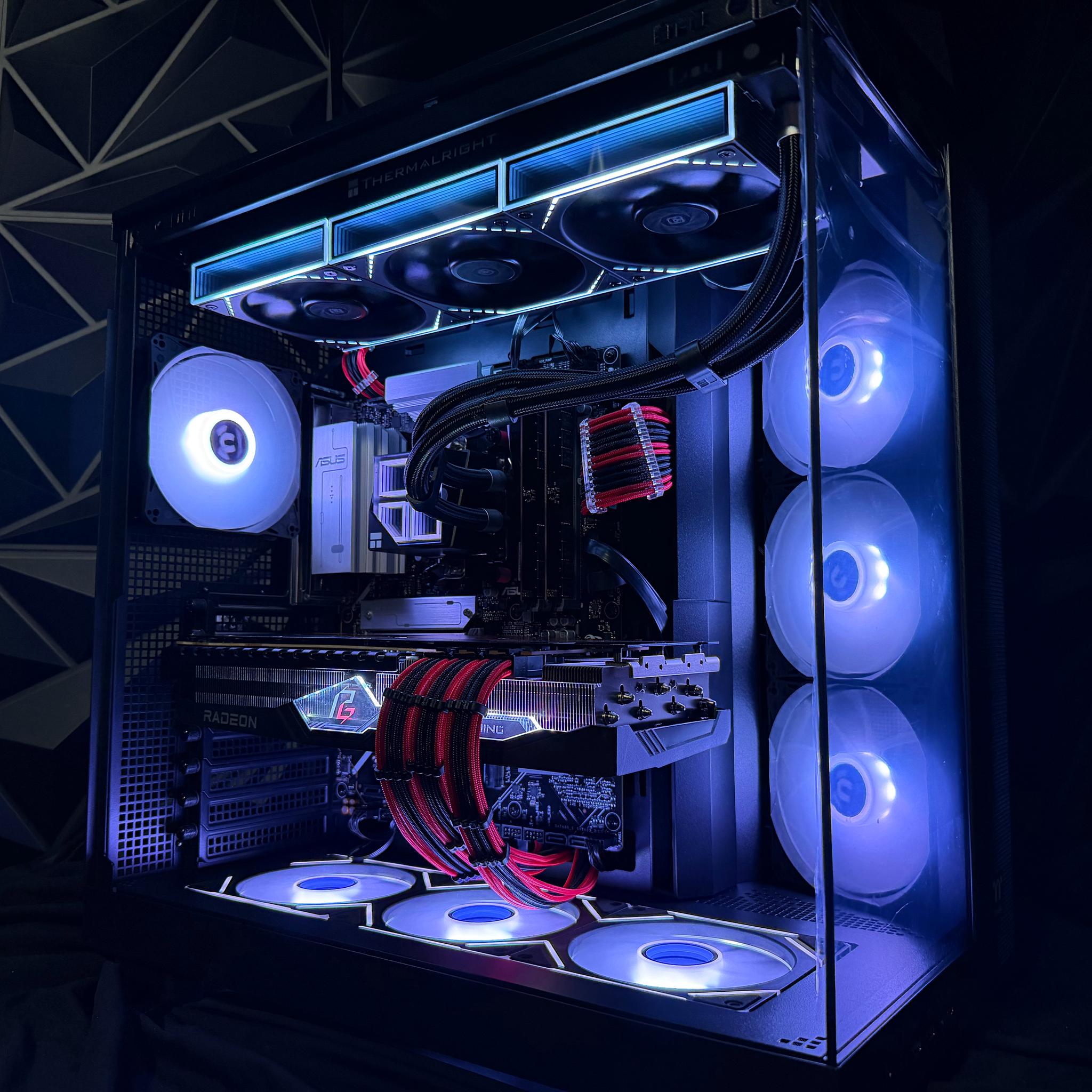 🔥🚀 RED LEADER 🚀🔥 Ryzen 9 7900X| RX 7900XTX 24 GB | 64 GB DDR5| 4 TB NVMe| 850W PSU