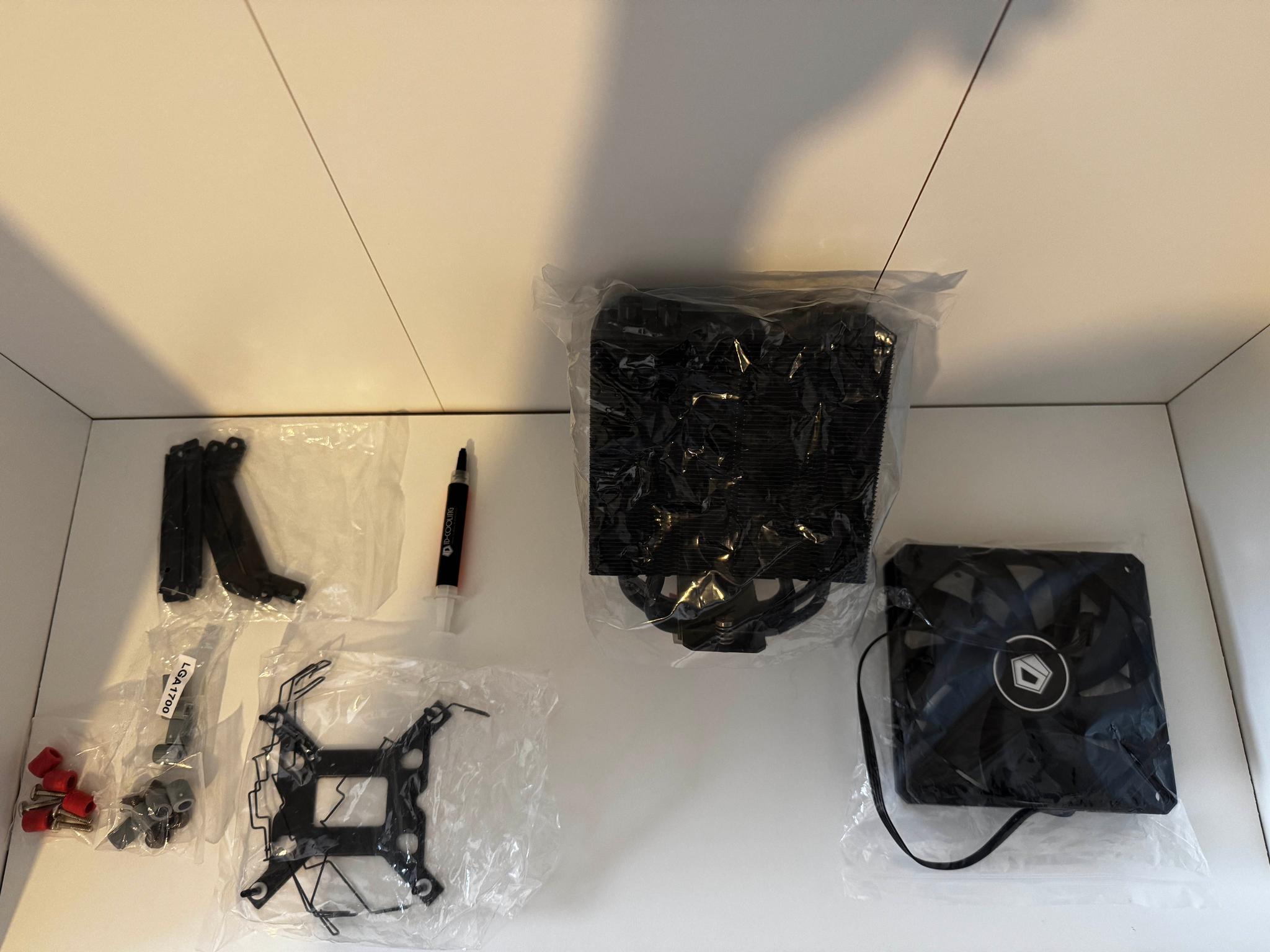 USED CPU COOLER / ID-COOLING SE-224-XTS (BLACK)