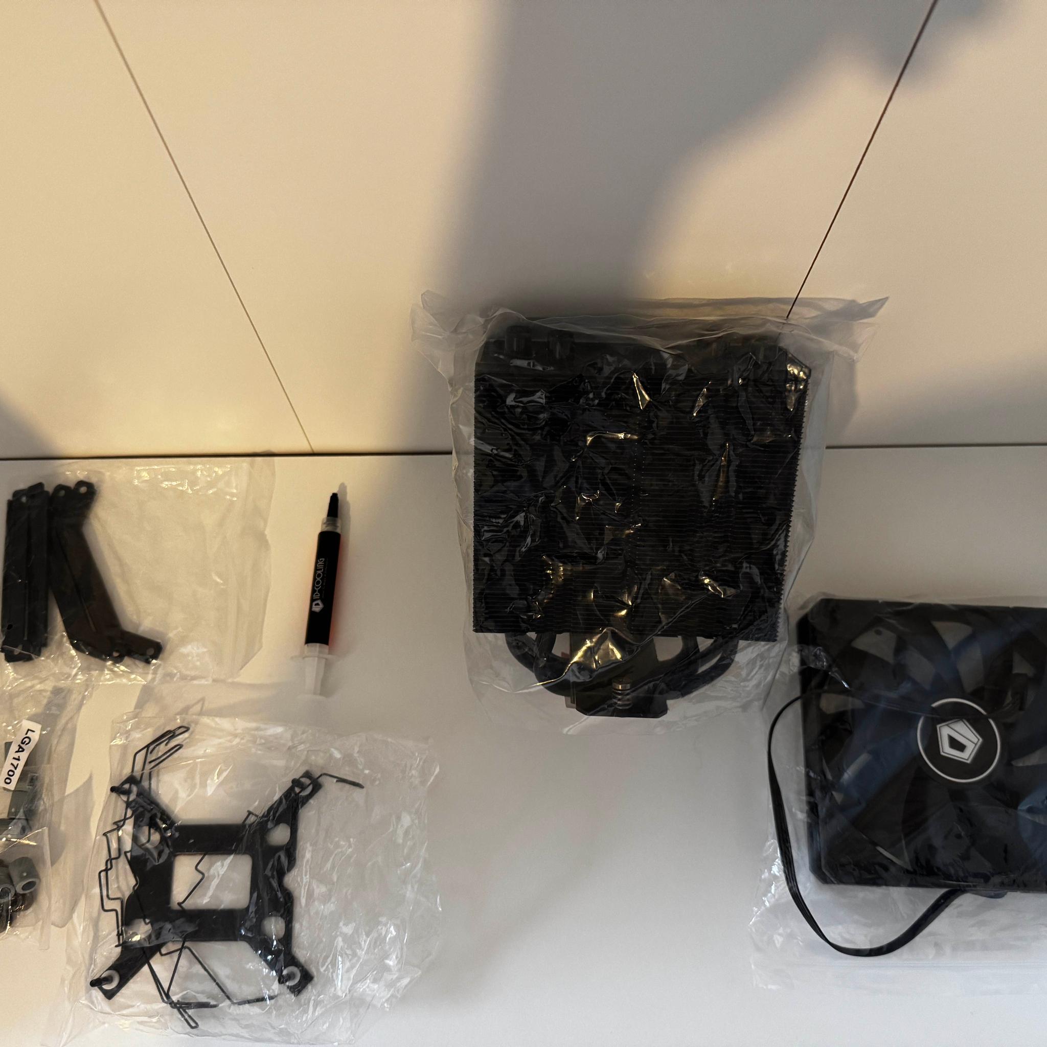 USED CPU COOLER / ID-COOLING SE-224-XTS (BLACK)