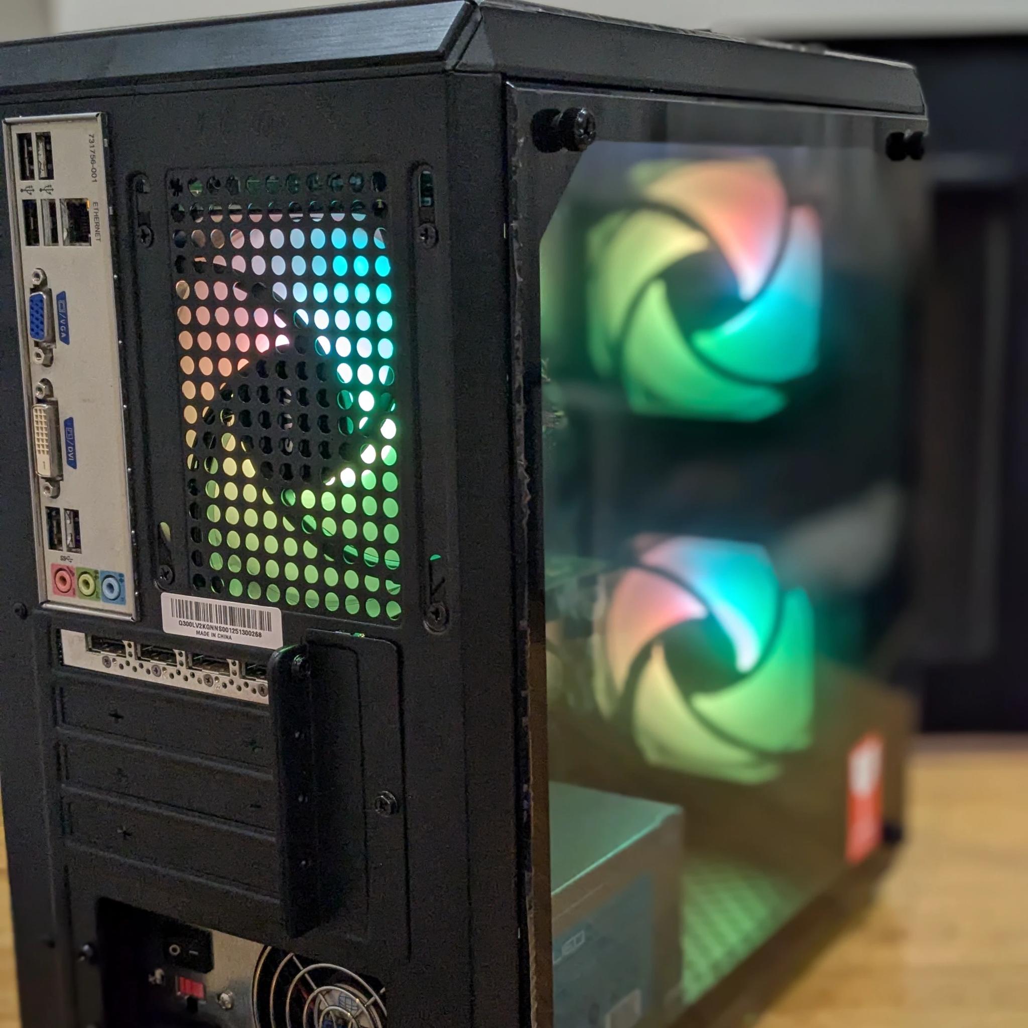 70 FPS Fortnite | 180 Day Warranty | i5-4570S, 16GB RAM, 500GB SSD, Nvidia 4GB GPU, RGB, Win10