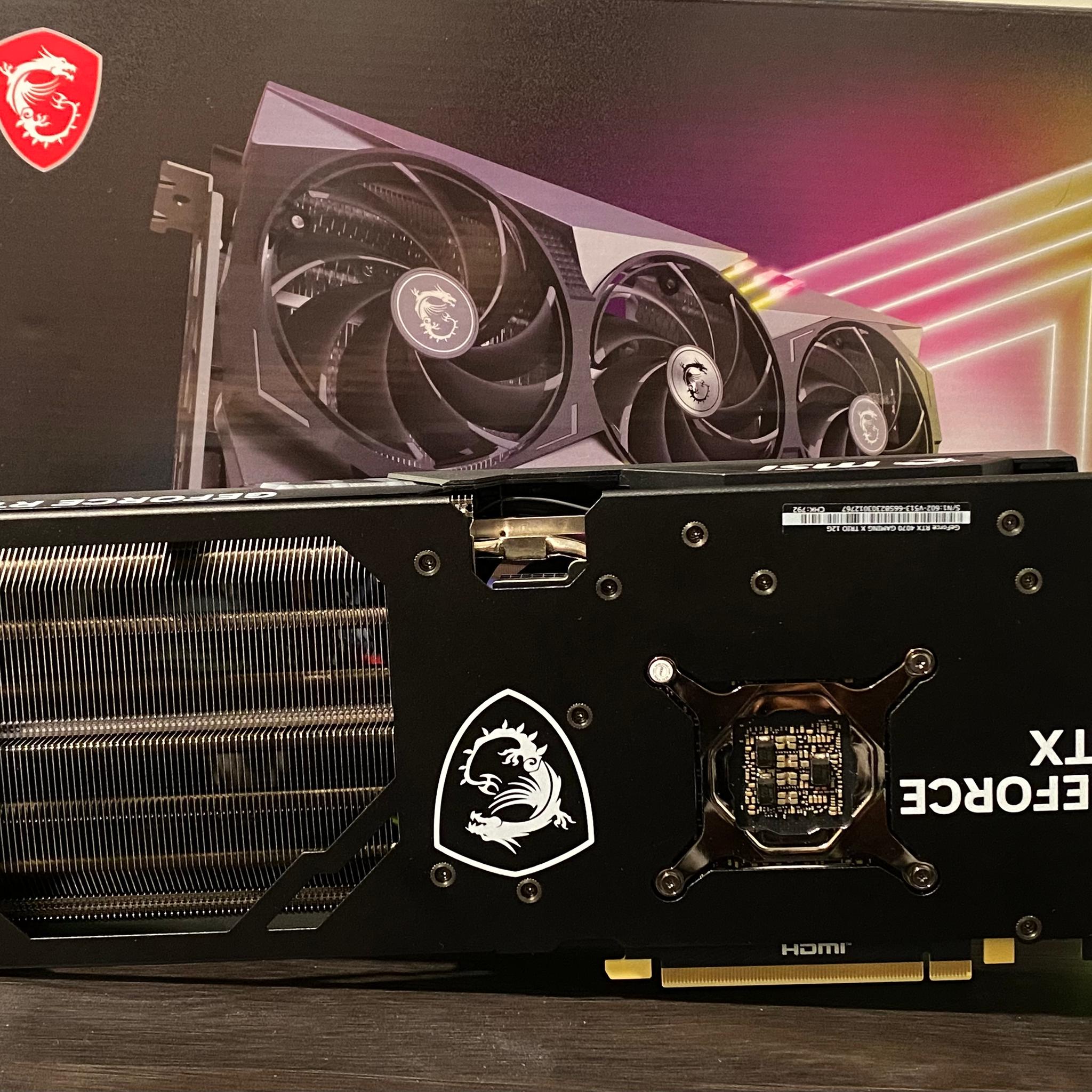 MSI Gaming X Trio Geforce RTX 4070