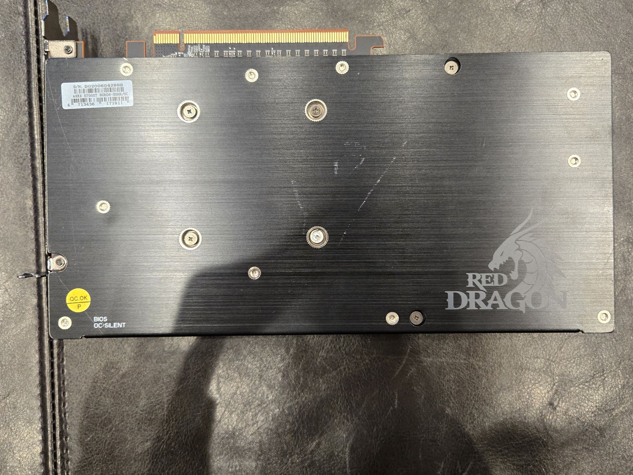 PowerColor Red Dragon 5700XT 8GB - Scuff/Scrape