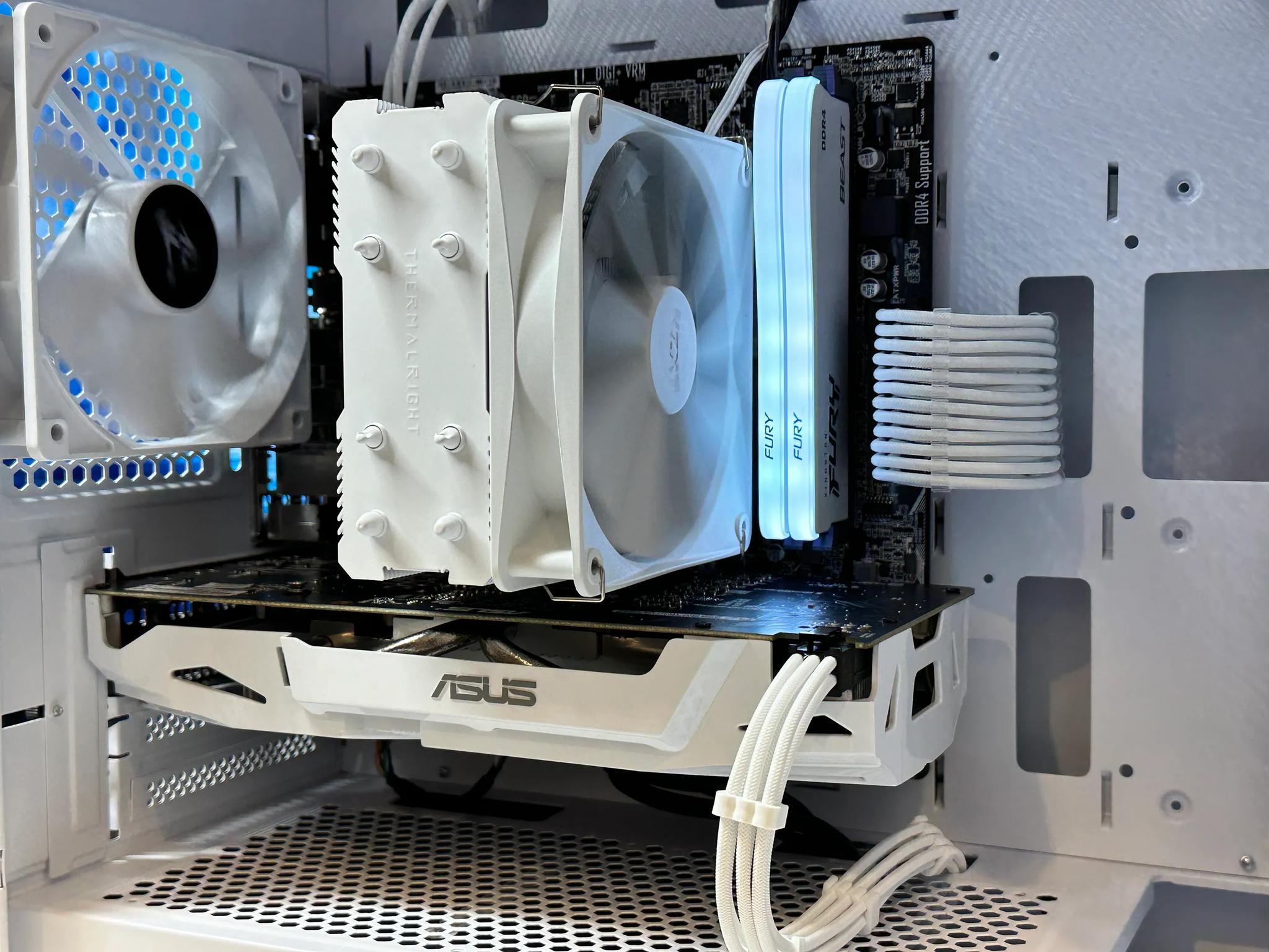 🤍🧊 Iceberg🤍🧊-Gaming PC-Nvidia GTX 1060-AMD Ryzen 5 2600-16GB DDR4 RAM-500GB NVME