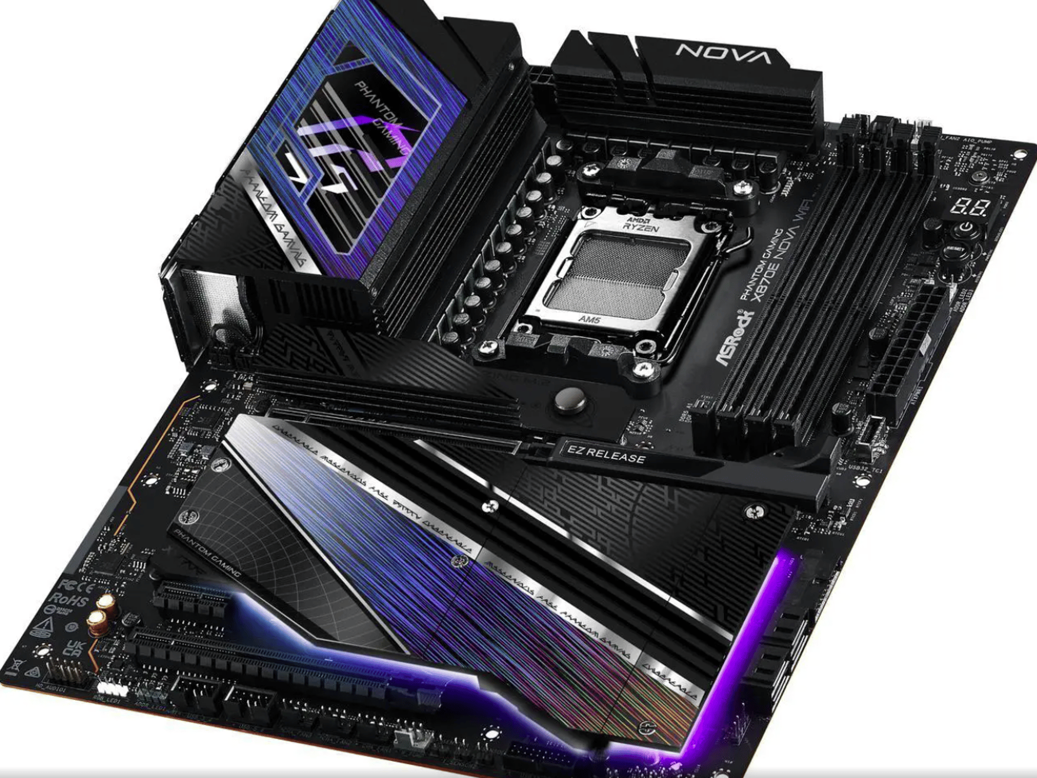 ASRock X870E NOVA WIFI AMD AM5 X870E ATX Motherboard  (NEW & UNUSED!)