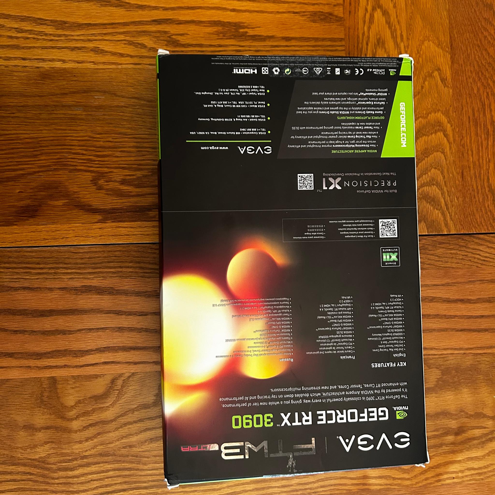 EVGA FTW3 ULTRA GAMING GeForce RTX 3090