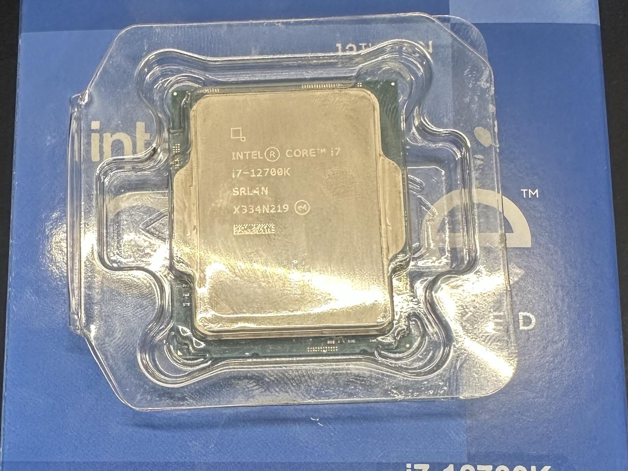 Intel i7 12th Gen — i7 12700k LGA1700