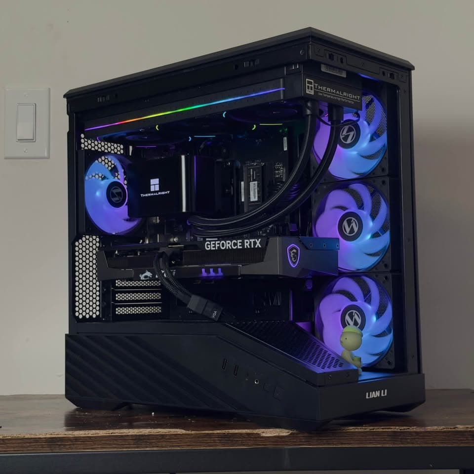 ⚫️ RYZEN 9 7945X | RTX 5070 | 32GB DDR5 | 1440p GAMING PC ⚫️