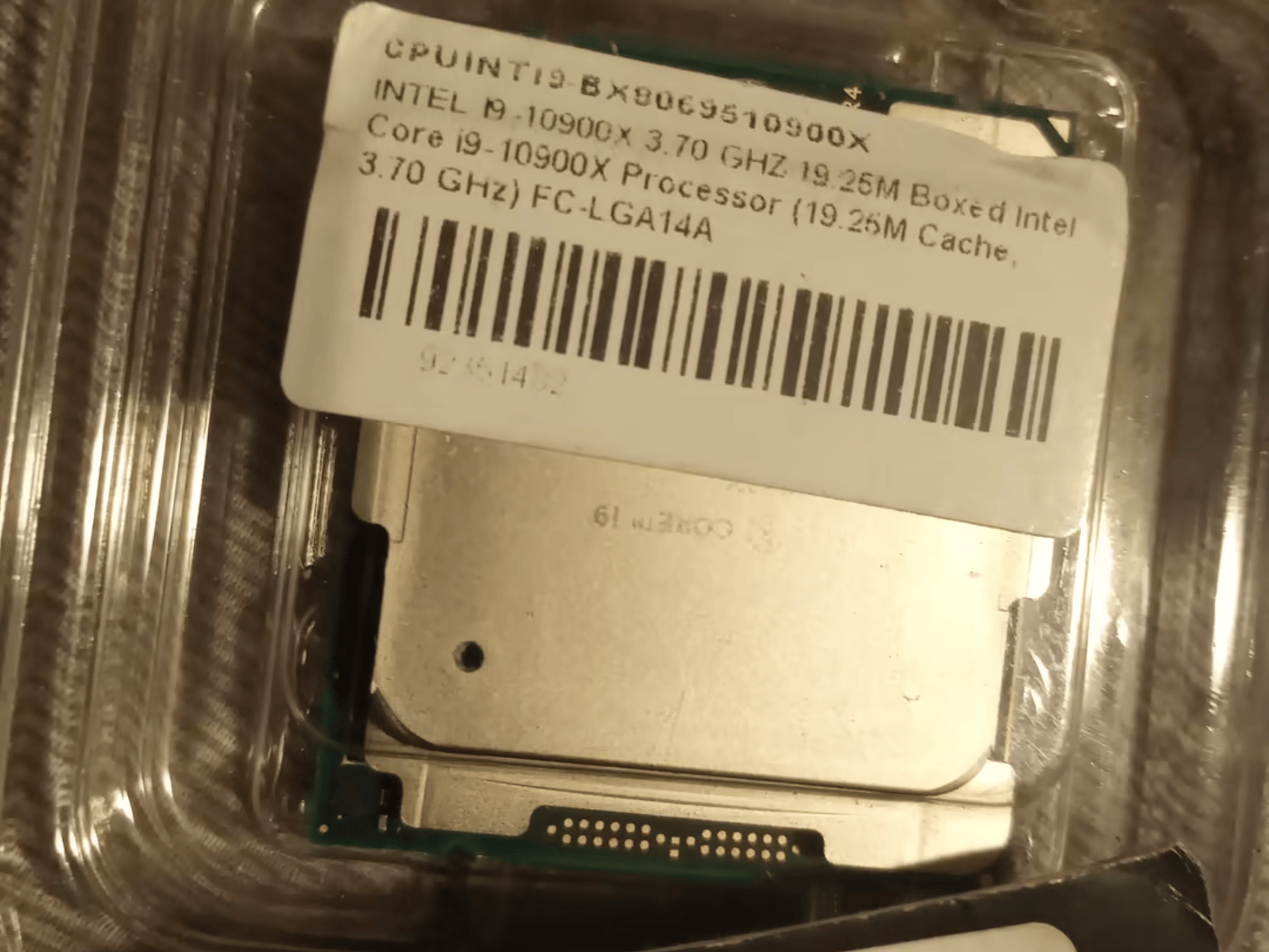 On sale Intel I9-10900x 3.7 GHz 10 core prossesors  