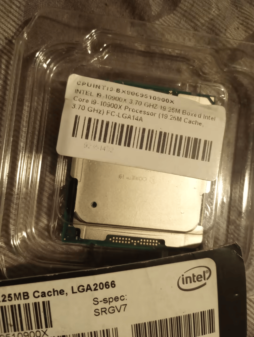 On sale Intel I9-10900x 3.7 GHz 10 core prossesors  