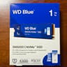 (NEW) Western Digital Blue SN5000 NVME SSD 1TB PCIe 4.0