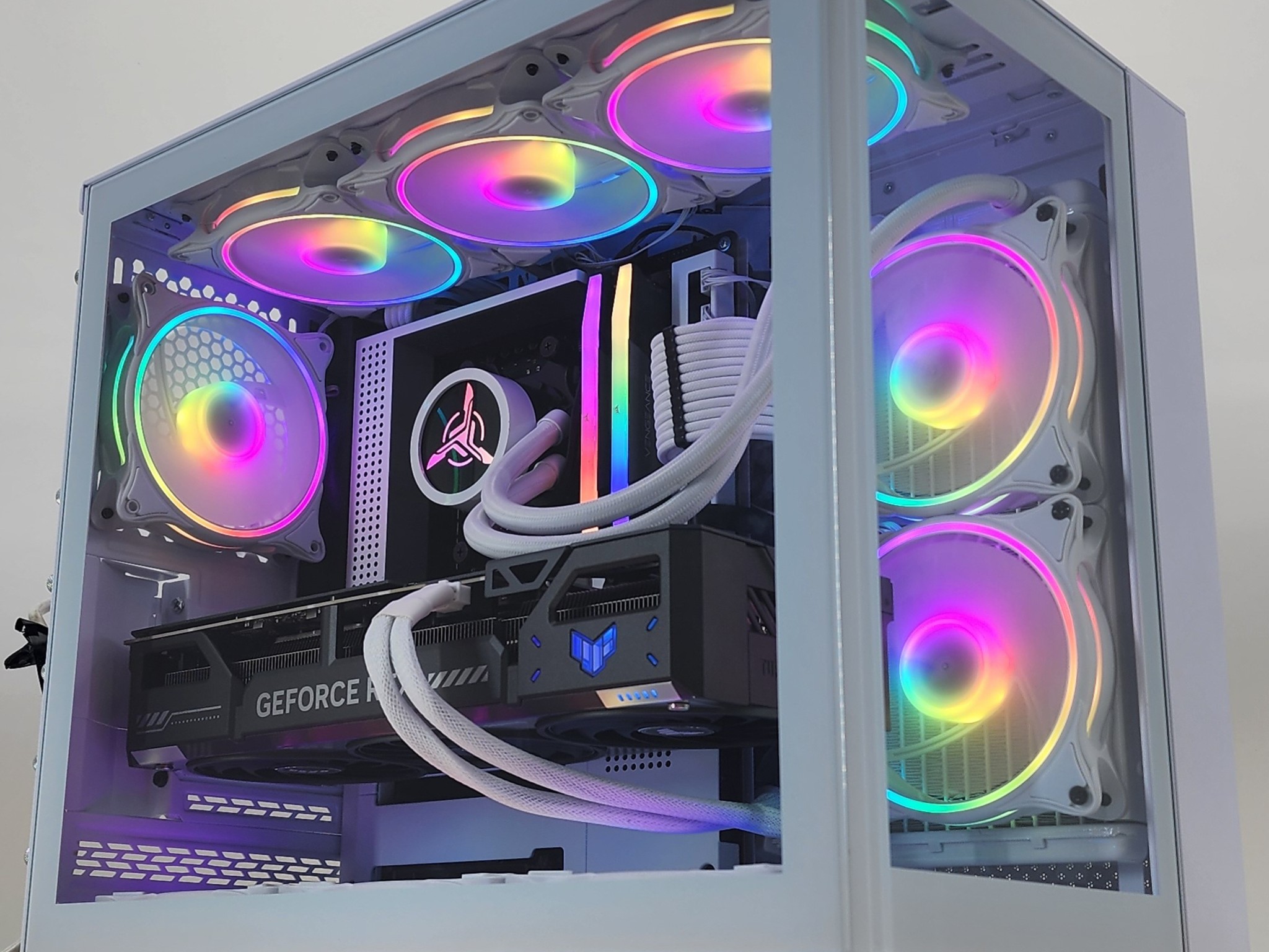Gaming PC Ryzen 7 7800X3D 48GB RAM 1TB SSD RTX 5070 12GB Win11 Computer