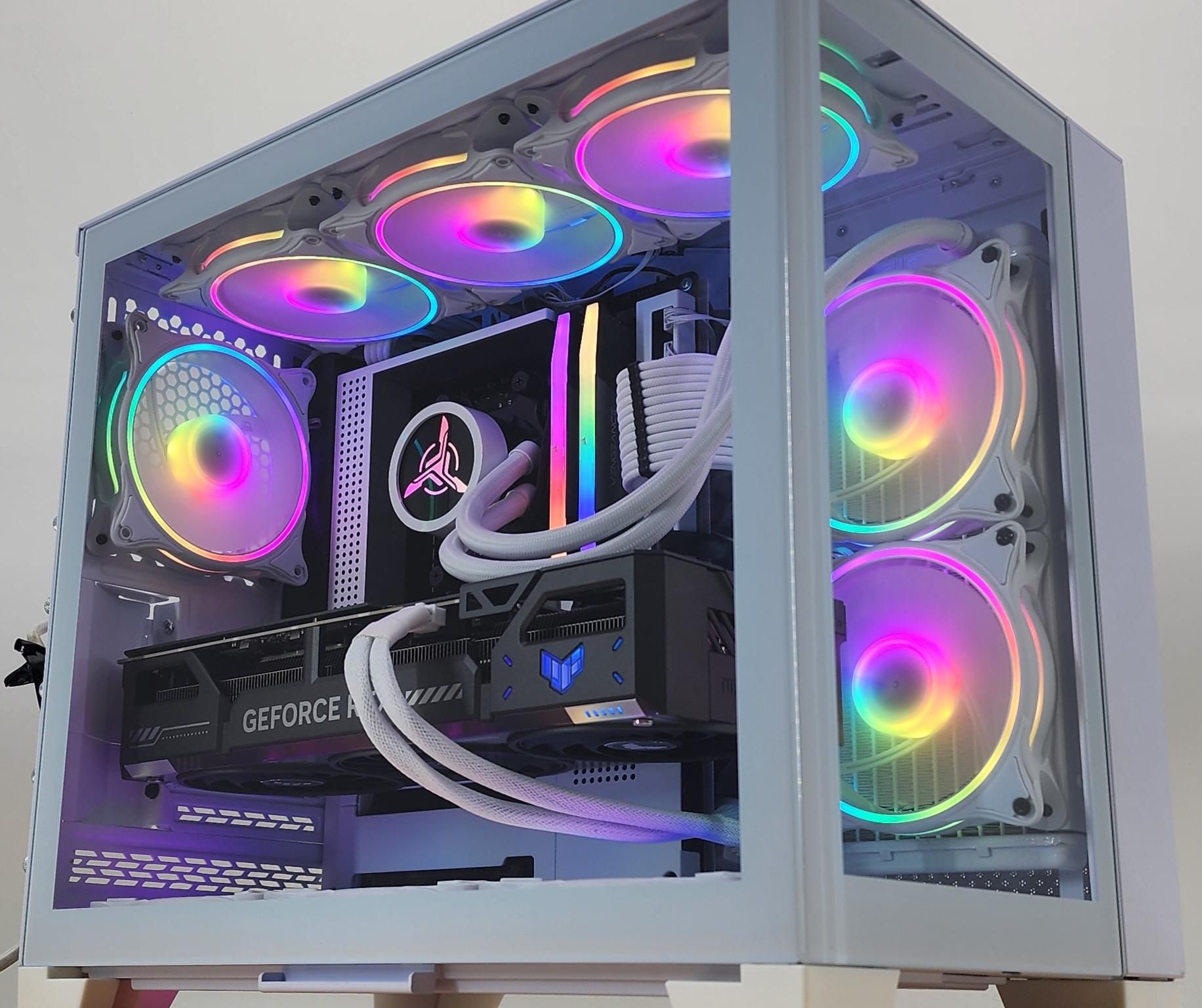 Gaming PC Ryzen 7 7800X3D 48GB RAM 1TB SSD RTX 5070 12GB Win11 Computer