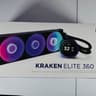 NZXT Kraken Elite 360 RGB 2024 Liquid Cooler - Black