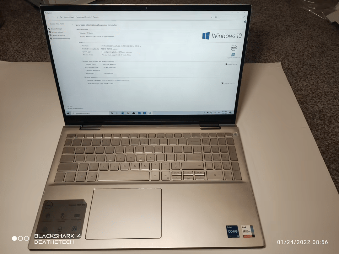 Dell Inspiron 7506 15.6" 1080p 2-in-1 11th Gen Intel i5 & Iris Xe Graphics