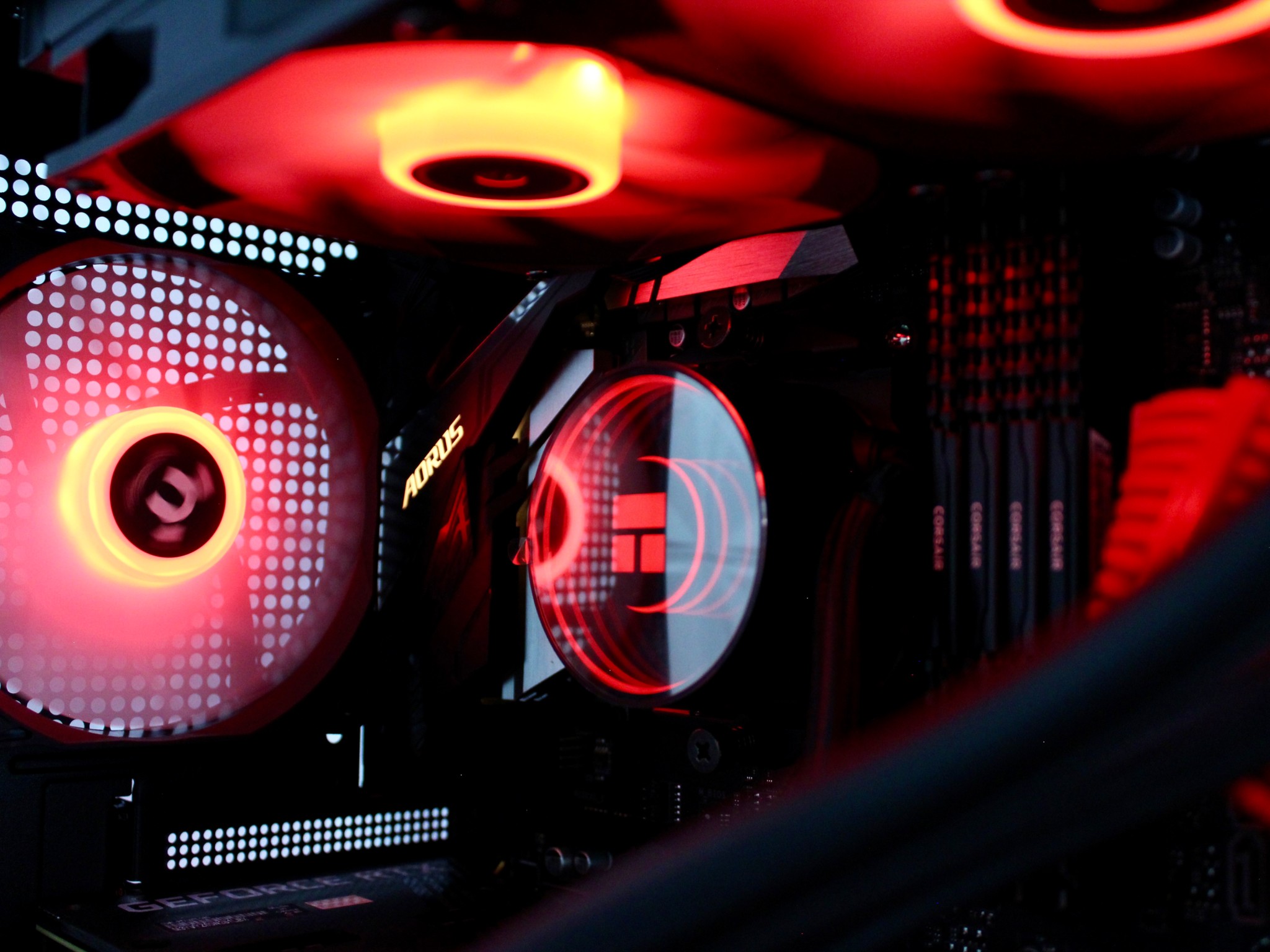 ⚫️ The Red Glass 🔴 Ryzen 7 5800X | RTX 3070 | 32GB DDR4 | 1TB M.2 | W11 + WiFi |