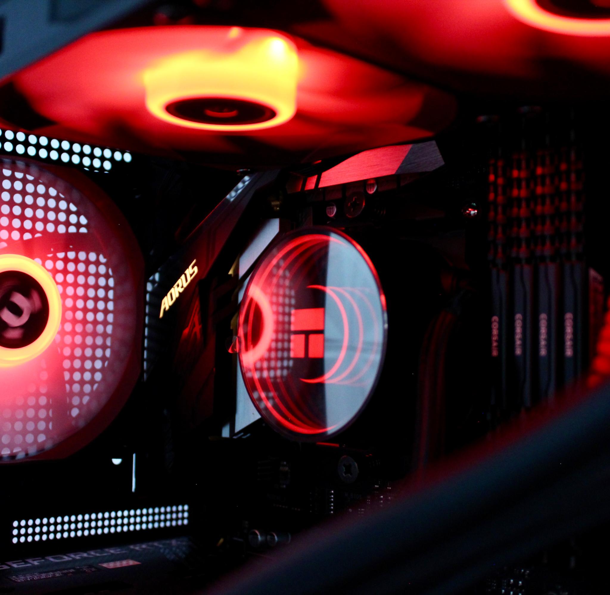 ⚫️ The Red Glass 🔴 Ryzen 7 5800X | RTX 3070 | 32GB DDR4 | 1TB M.2 | W11 + WiFi |