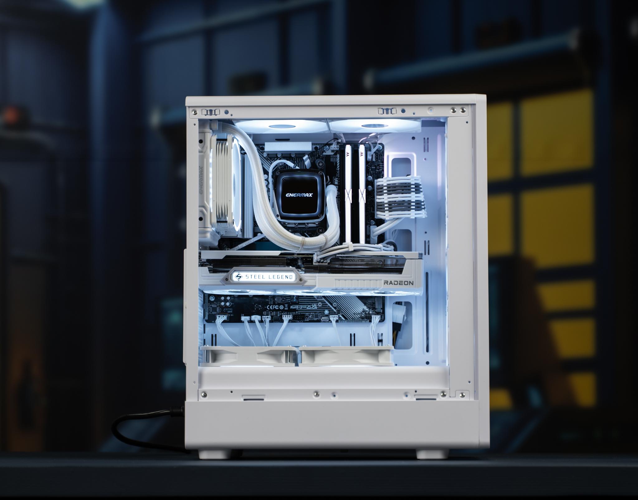 “Novastark” RX 9060 XT Ryzen 5 8400F 32GB 1TB Windows 11 Gaming PC Powerhouse