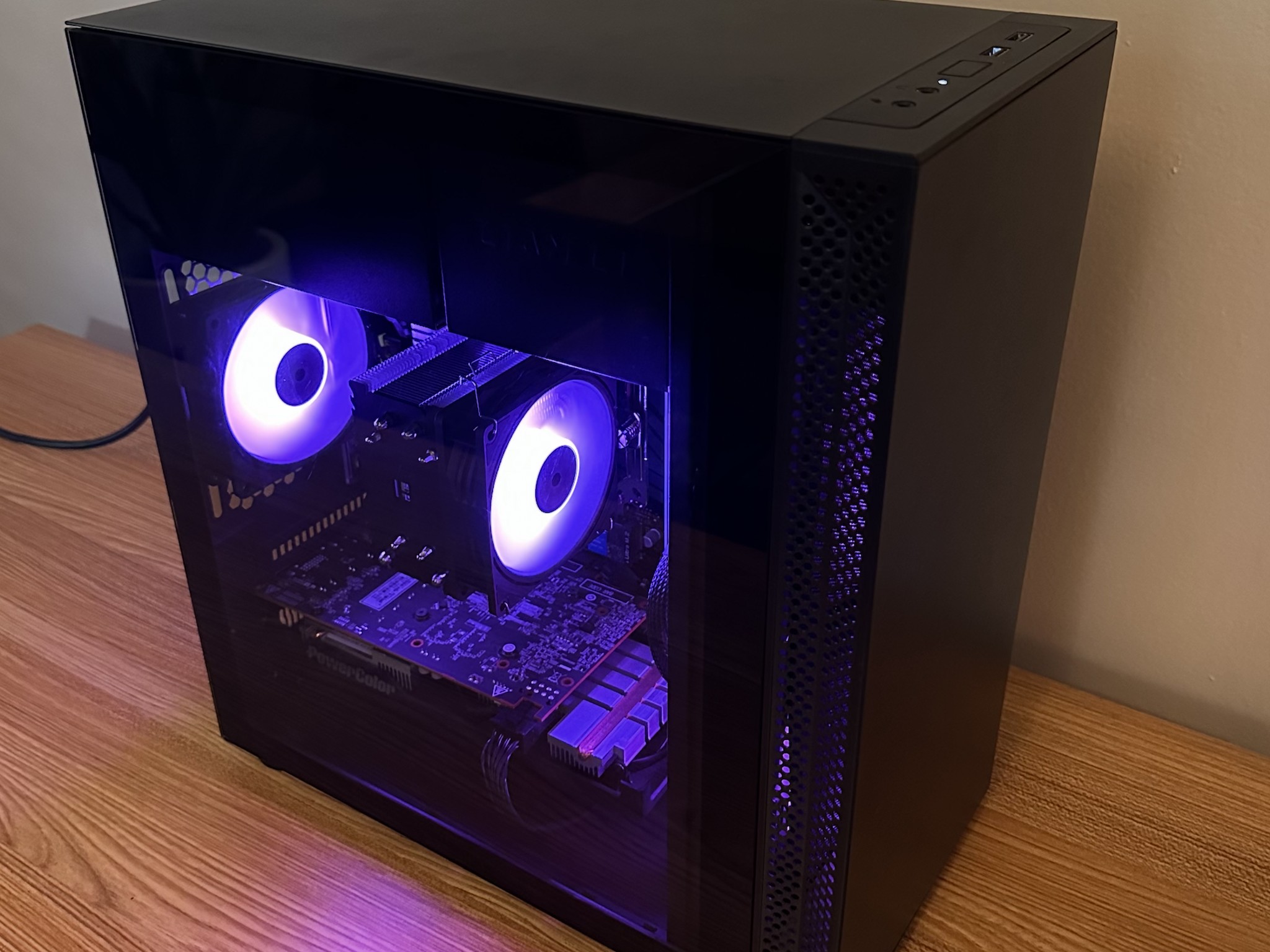 Budget 1080p Gaming PC Ryzen 5 RX 5500XT 16GB RAM 500GB NVMe SSD WiFi Lian Li Easy Upgrade Path