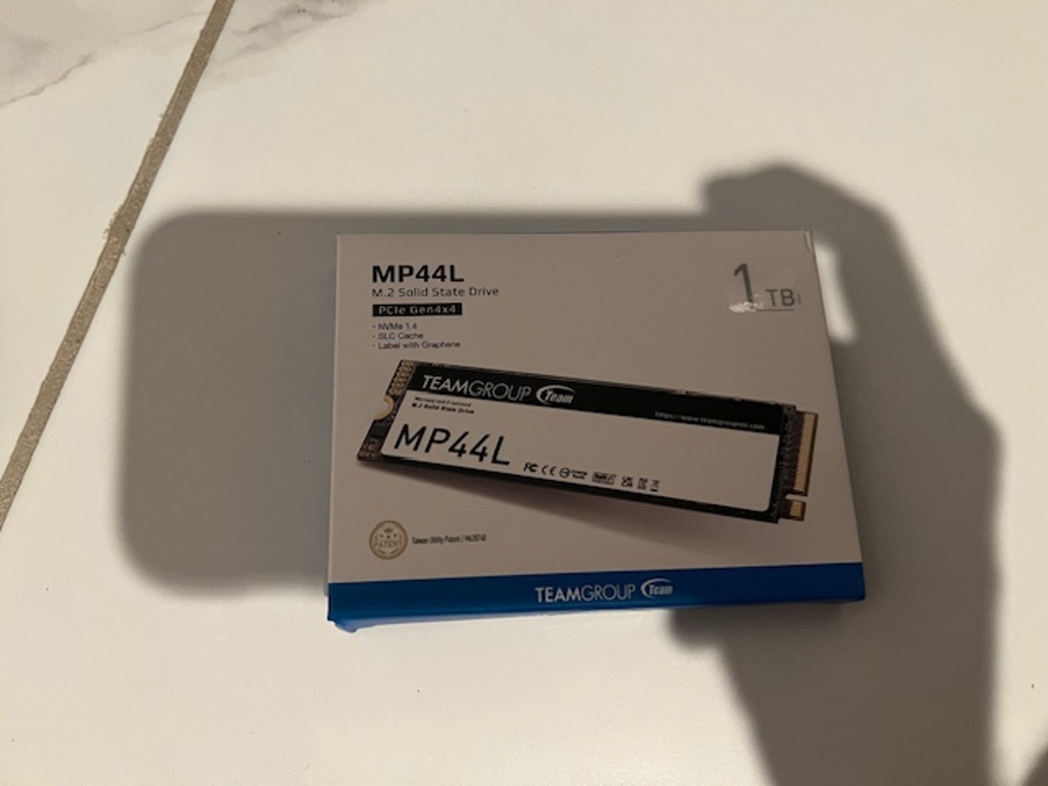 NEW Team Group MP44L M.2 2280 1TB PCIe 4.0 x4 with NVMe 1.4 TLC Internal Solid State Drive (SSD)