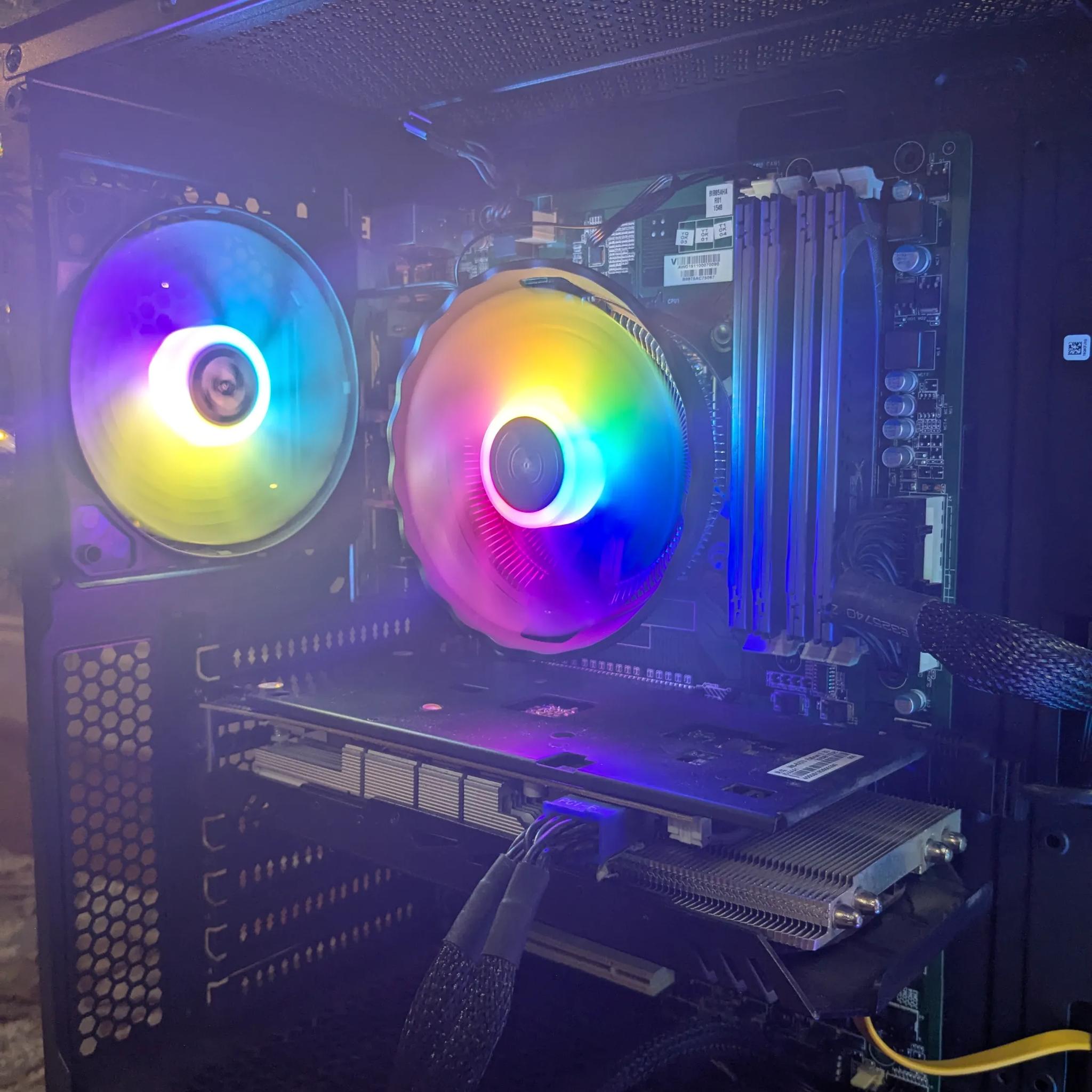 120 FPS Fortnite | 180 Day Warranty | i5 4th Gen, 16GB RAM, 512GB SSD, RX 570 8GB, RGB, Win10, Wifi