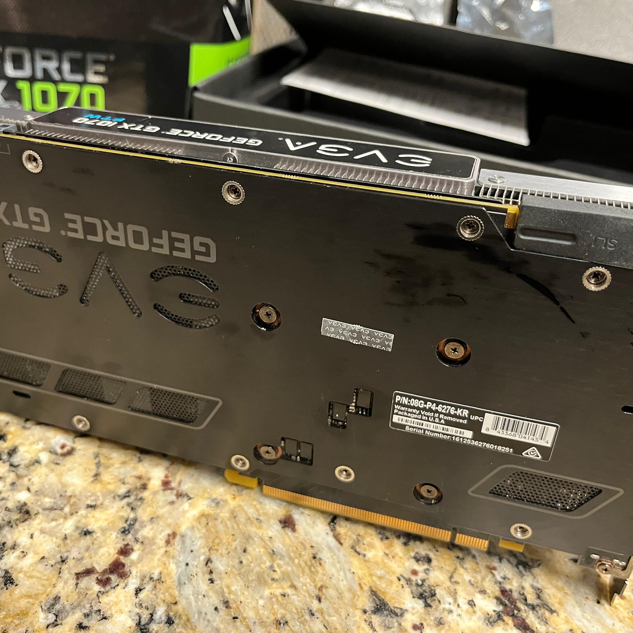 EVGA GTX 1070 8 GB FTW ACX 3.0