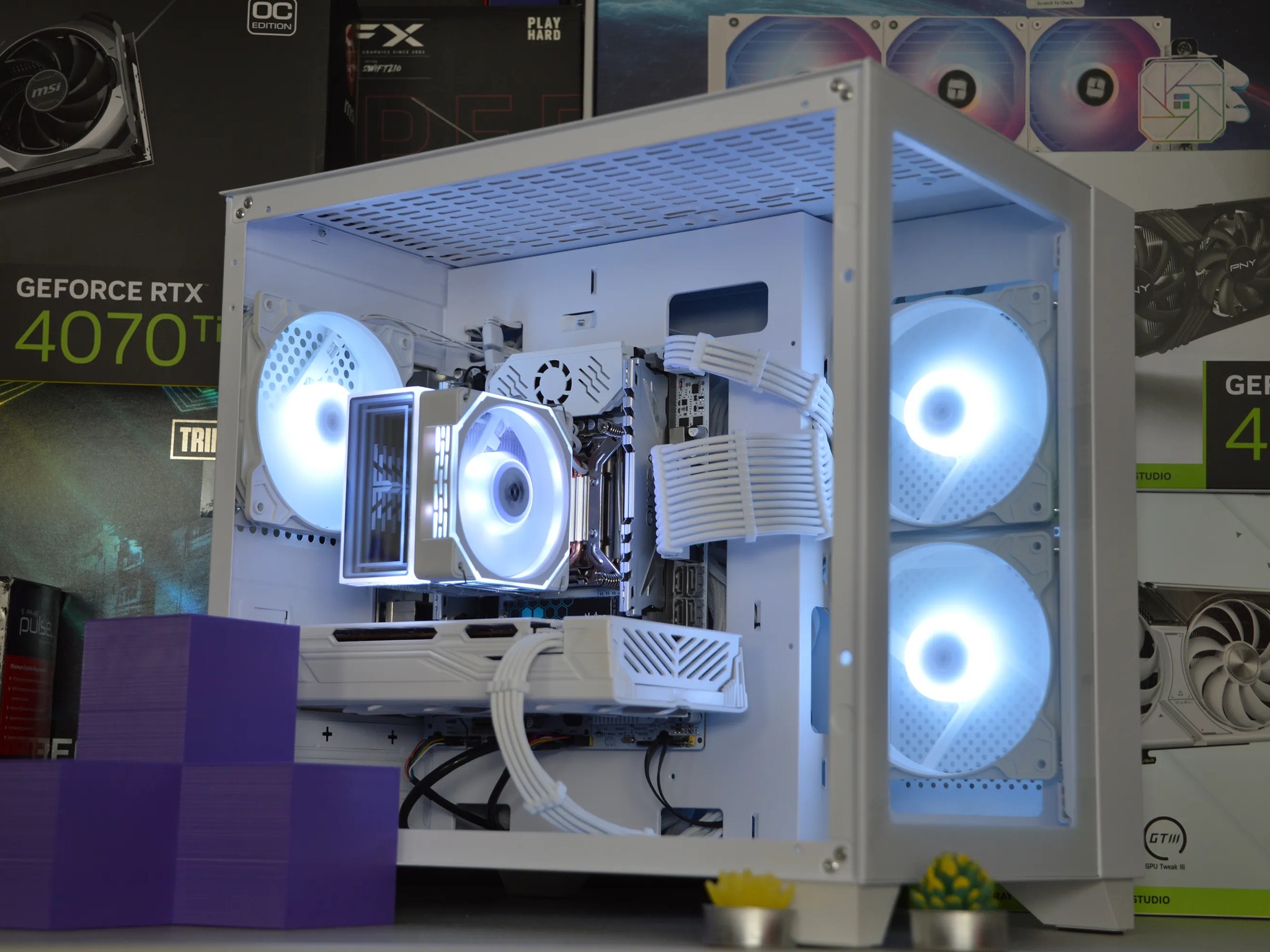 ⚪⚪| RX 580 8GB | INTEL XEON E5 2670 V3 | 16GB RAM | 1TB SSD | Ice Frost |