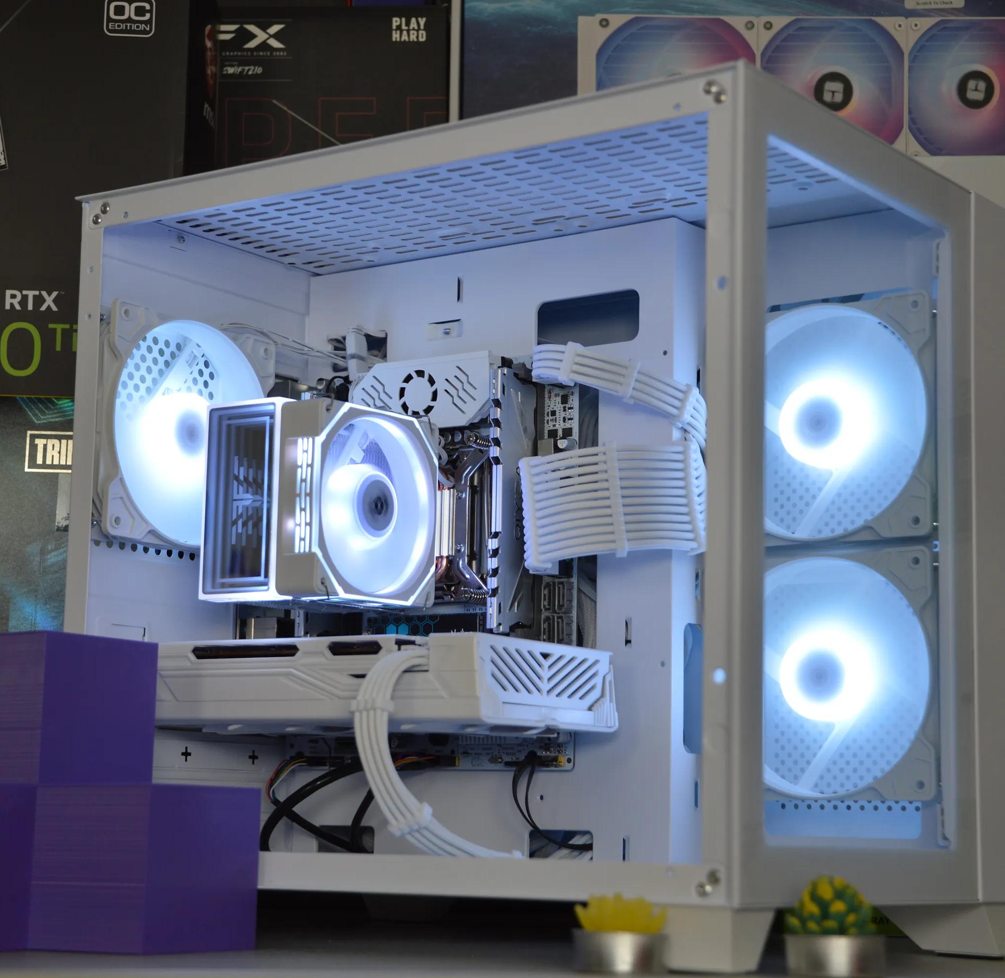 ⚪⚪| RX 580 8GB | INTEL XEON E5 2670 V3 | 16GB RAM | 1TB SSD | Ice Frost |
