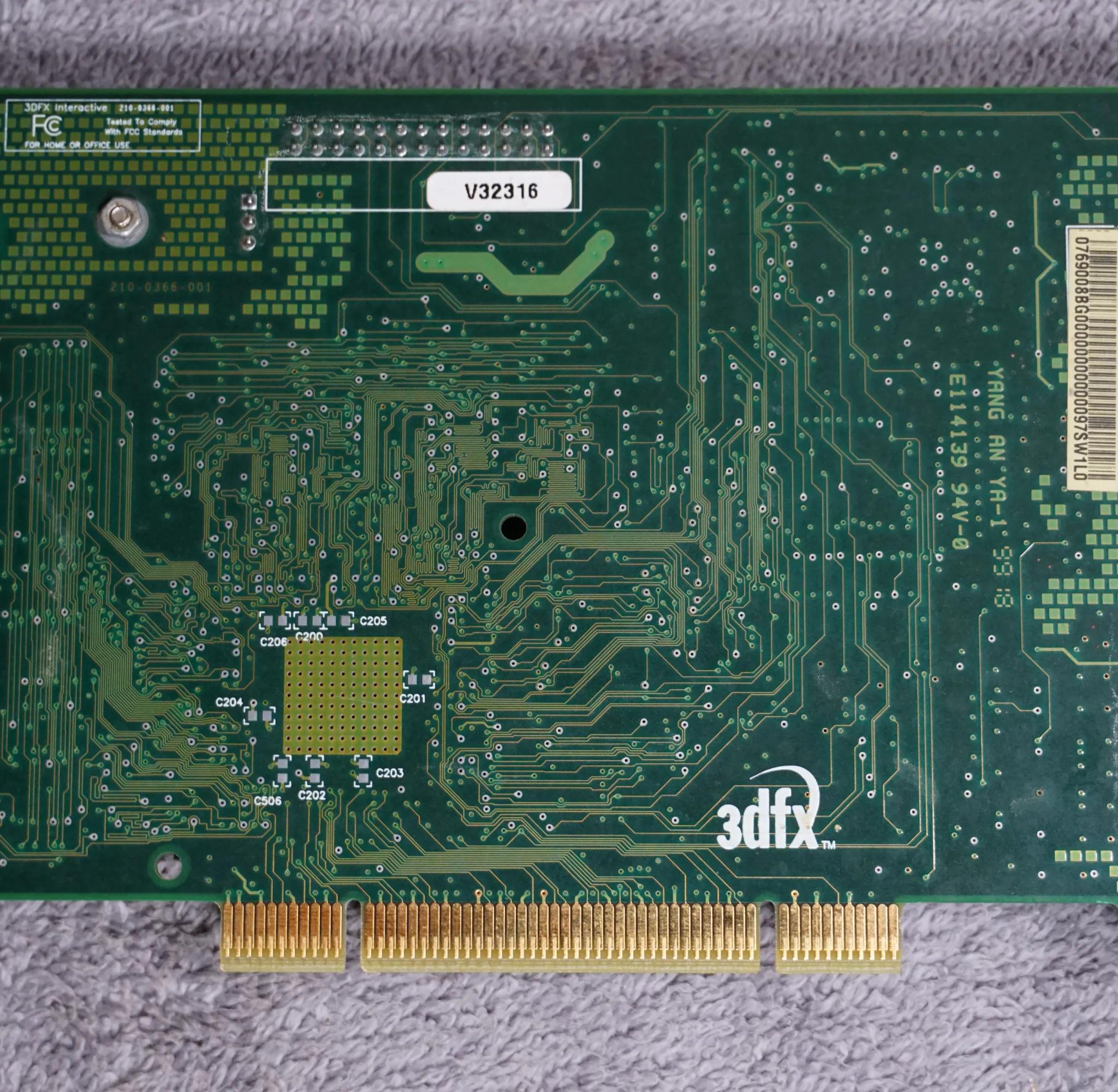 3DFX Voodoo3 2000 PCI 16MB V32316 | TESTED WORKING