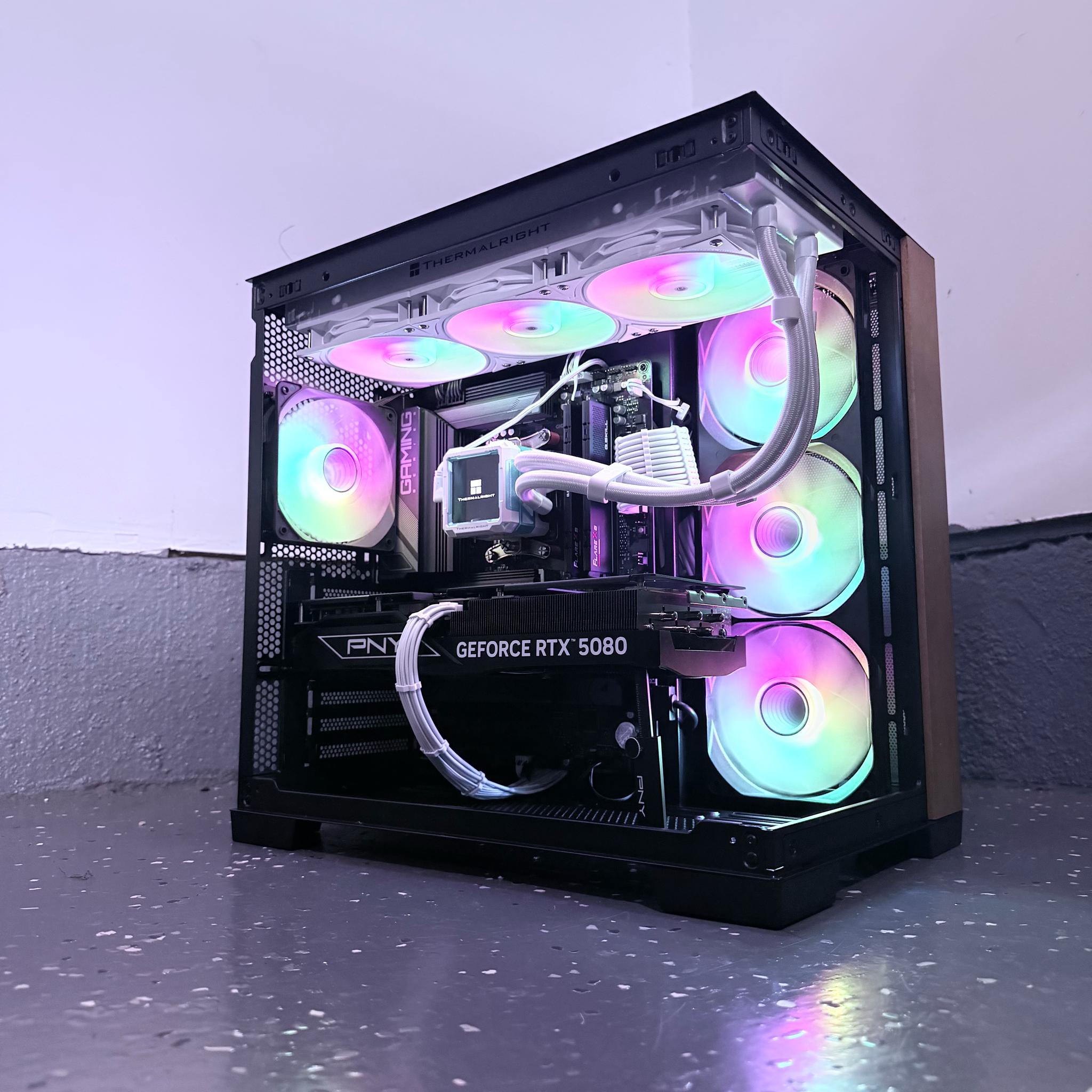 🌈"Astral Timber"🪵| 4k Gaming | RTX 5080 16GB | Ryzen 7 7800X3d | 32B DDR5 Ram | 2TB Storage