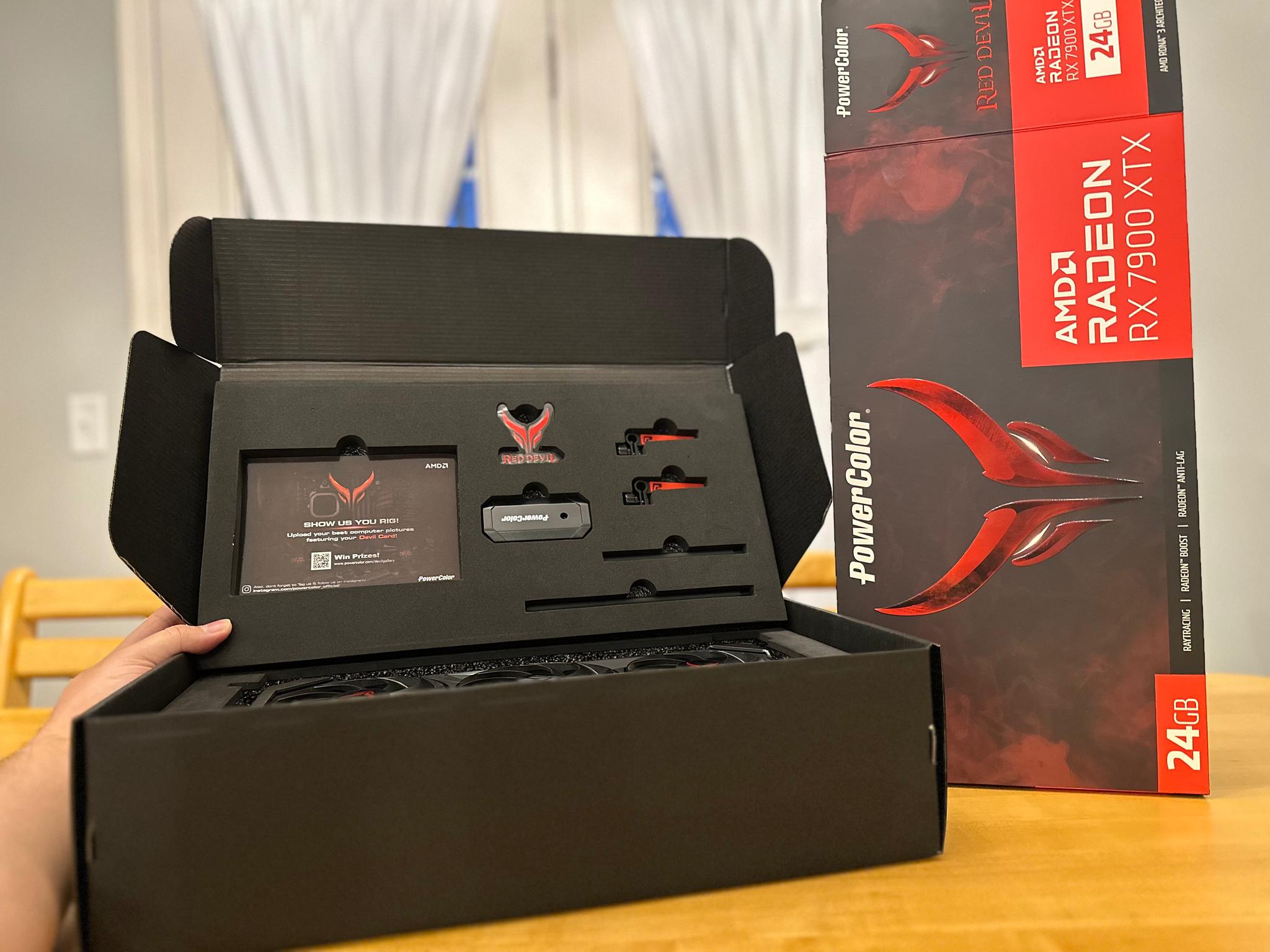 Red Devil 7900xtx, With box and all accessories