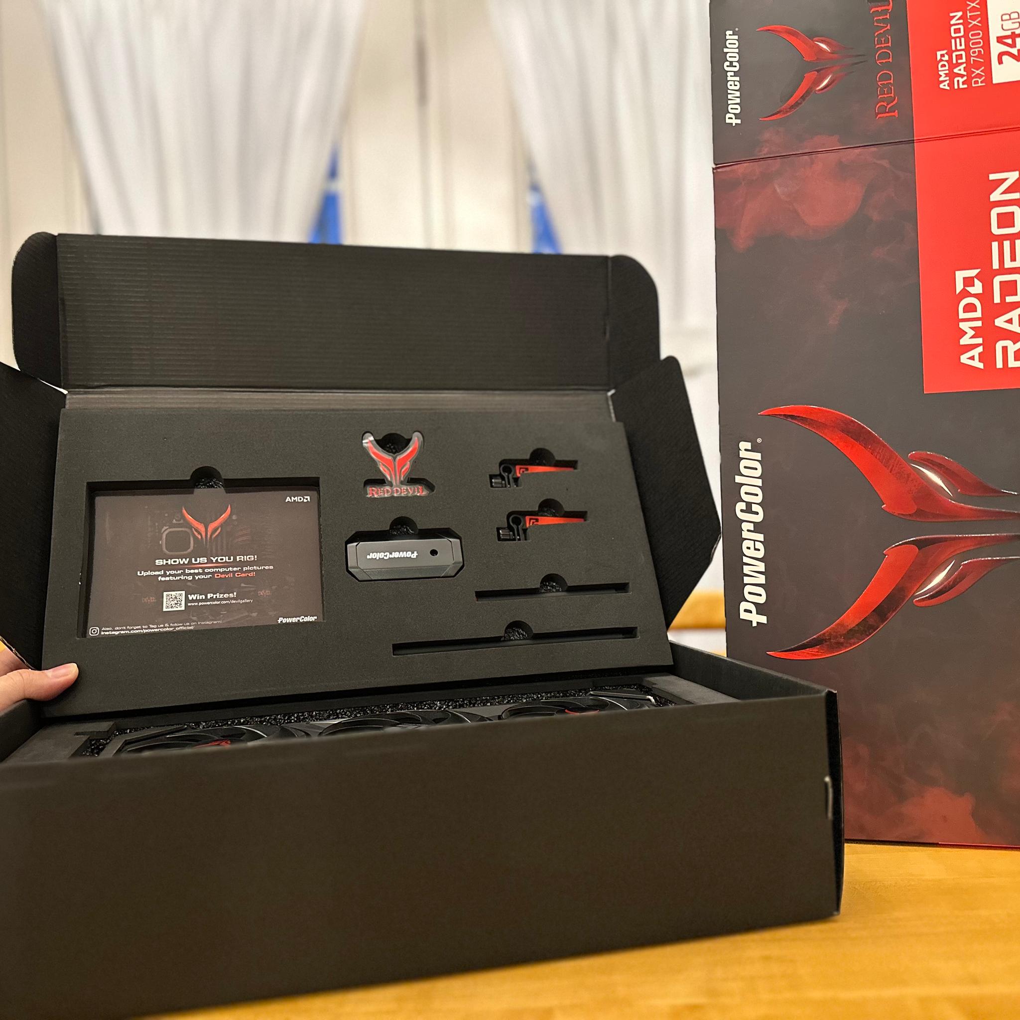 Red Devil 7900xtx, With box and all accessories