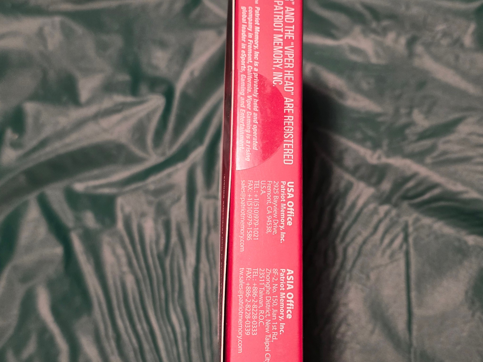 Patriot Viper Venom DDR5 RAM 64GB (2X32GB) 6000MT/s CL30 UDIMM Desktop Gaming Memory Kit