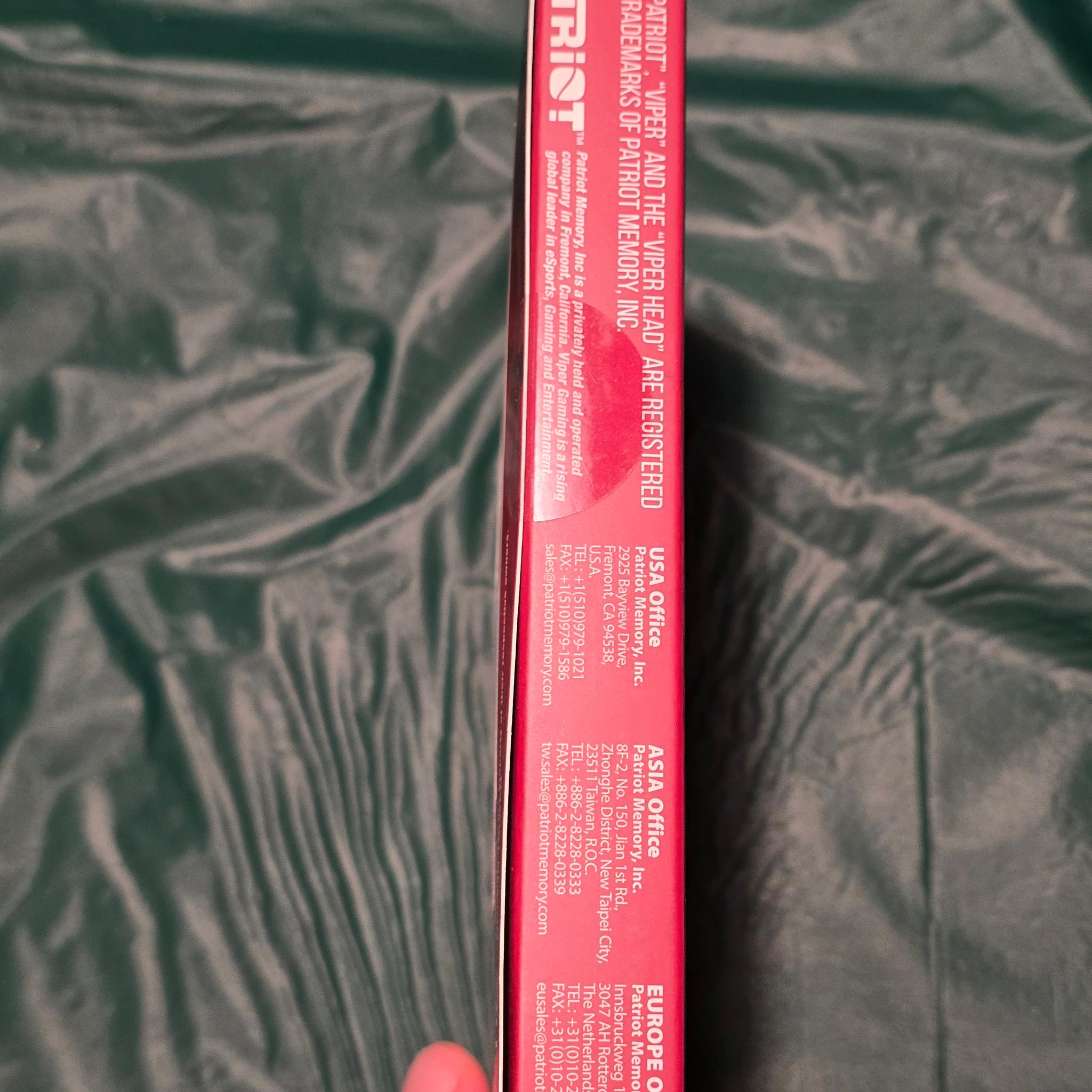 Patriot Viper Venom DDR5 RAM 64GB (2X32GB) 6000MT/s CL30 UDIMM Desktop Gaming Memory Kit