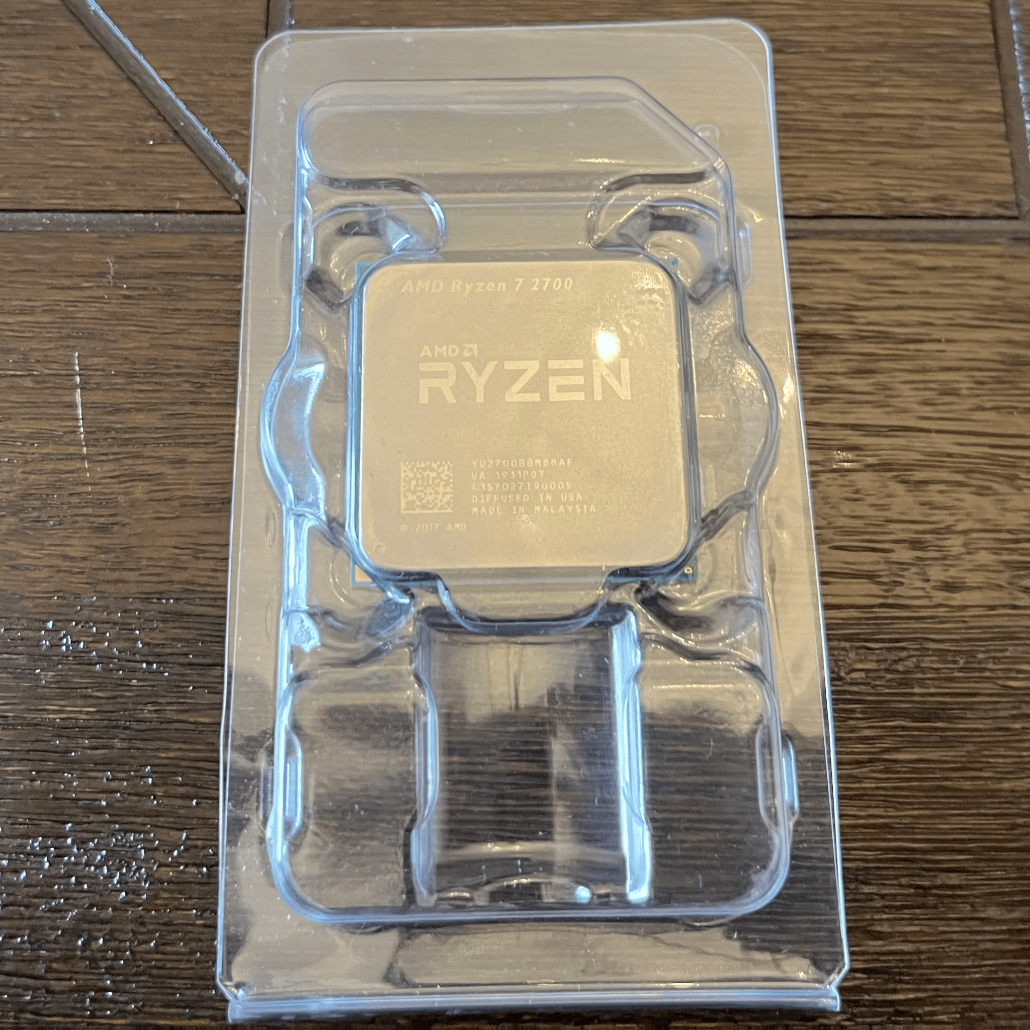 Ryzen 7 2700 8-Cores 16-Threads Zen+ Cpu