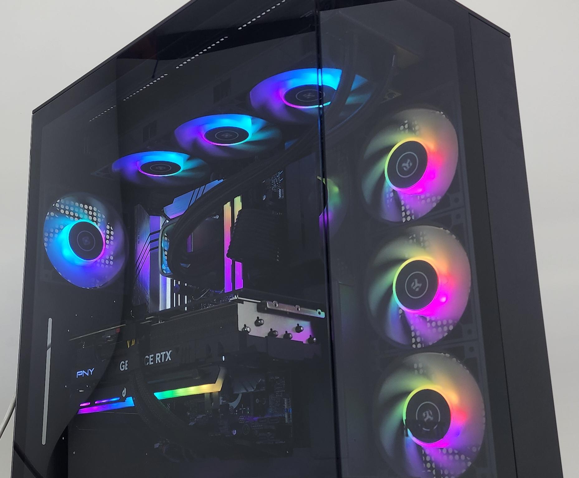 Gaming PC i7-14700KF 32GB RAM 1TB SSD RTX 4070 Ti 12GB Windows 11 PC