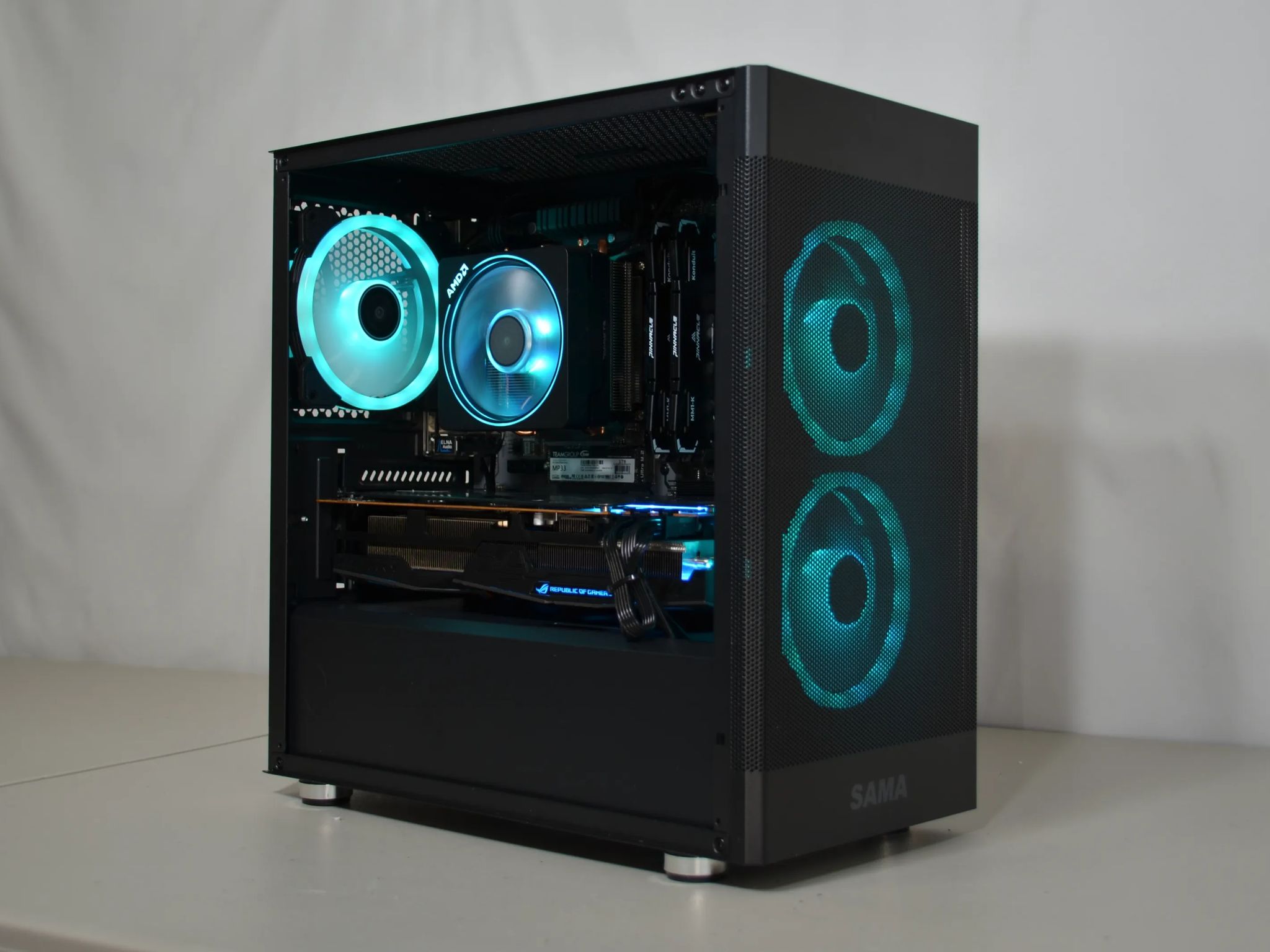 🌑Dark Knight - V2⚔️ | RX 5700 XT | Ryzen 5 3600 | 1tb Storage| 16gb Ram