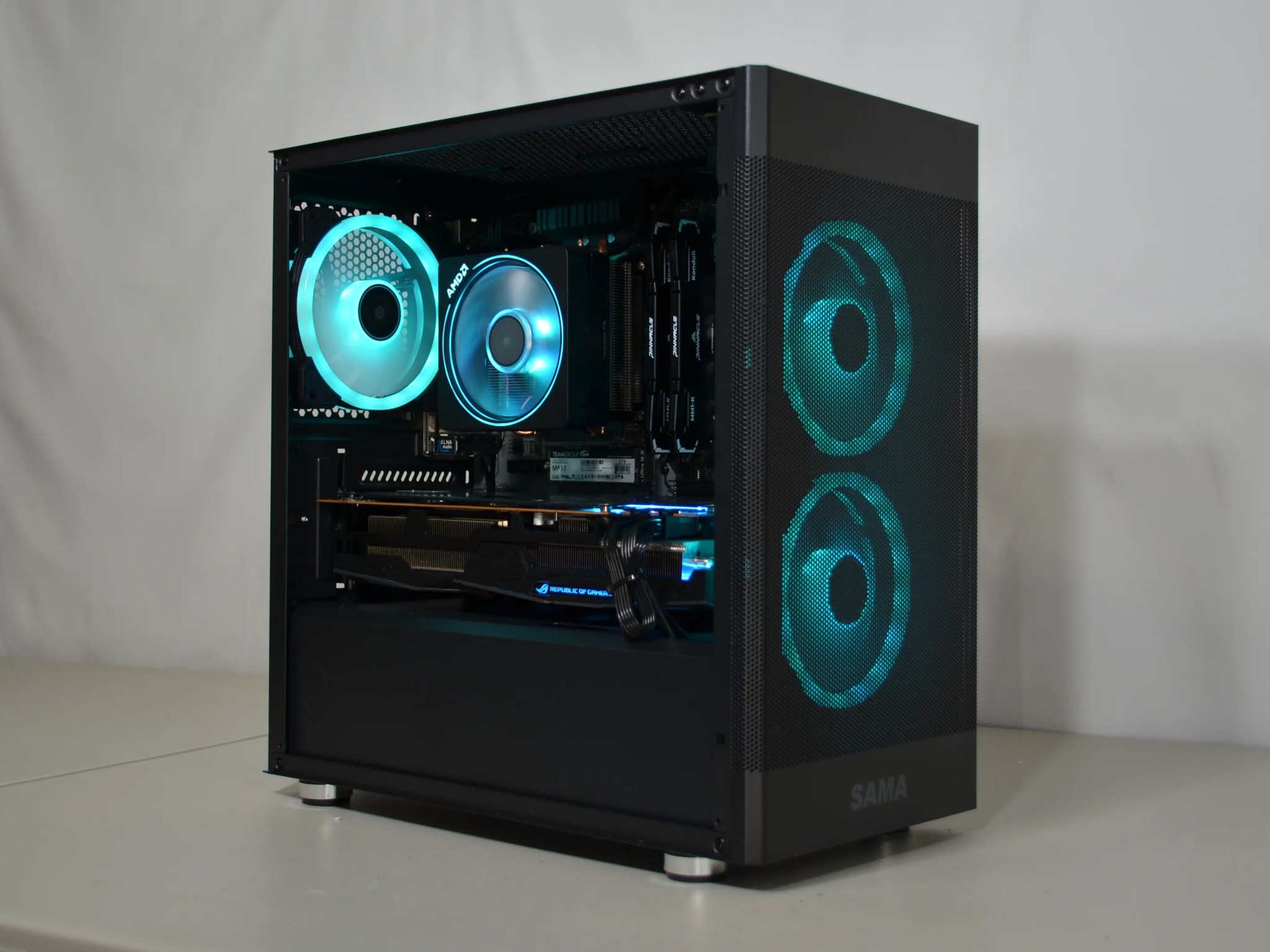 🌑Dark Knight - V2⚔️ | RX 5700 XT | Ryzen 5 3600 | 1tb Storage| 16gb Ram