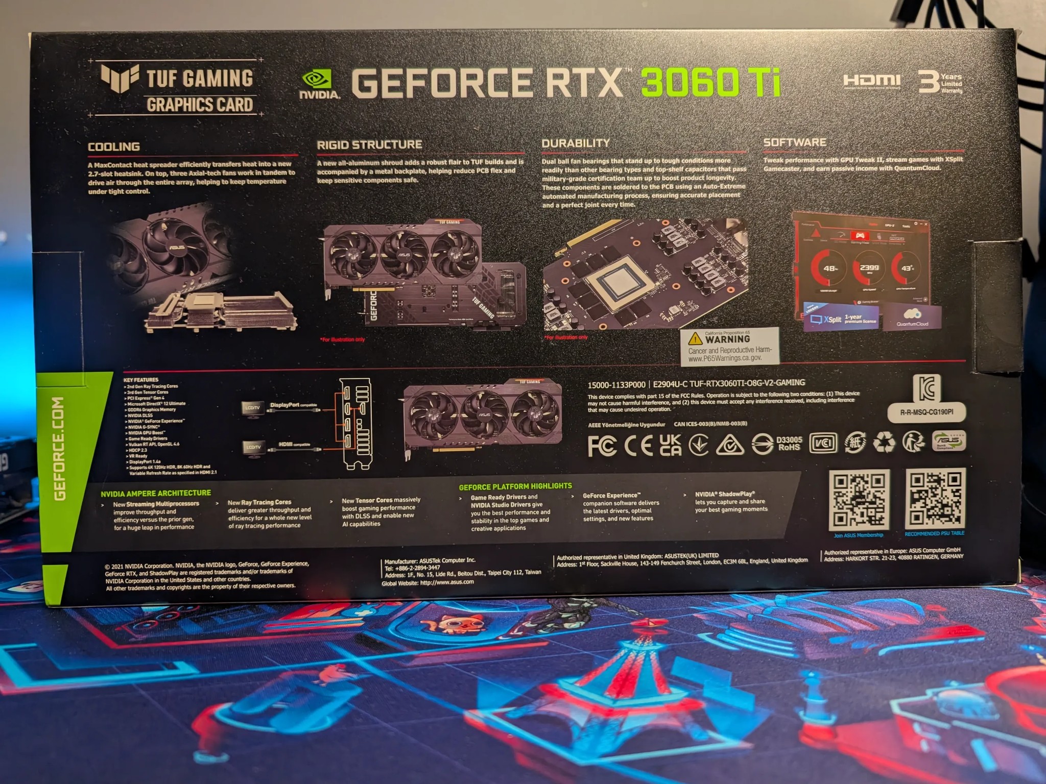 ASUS TUF Gaming GeForce RTX 3060 Ti