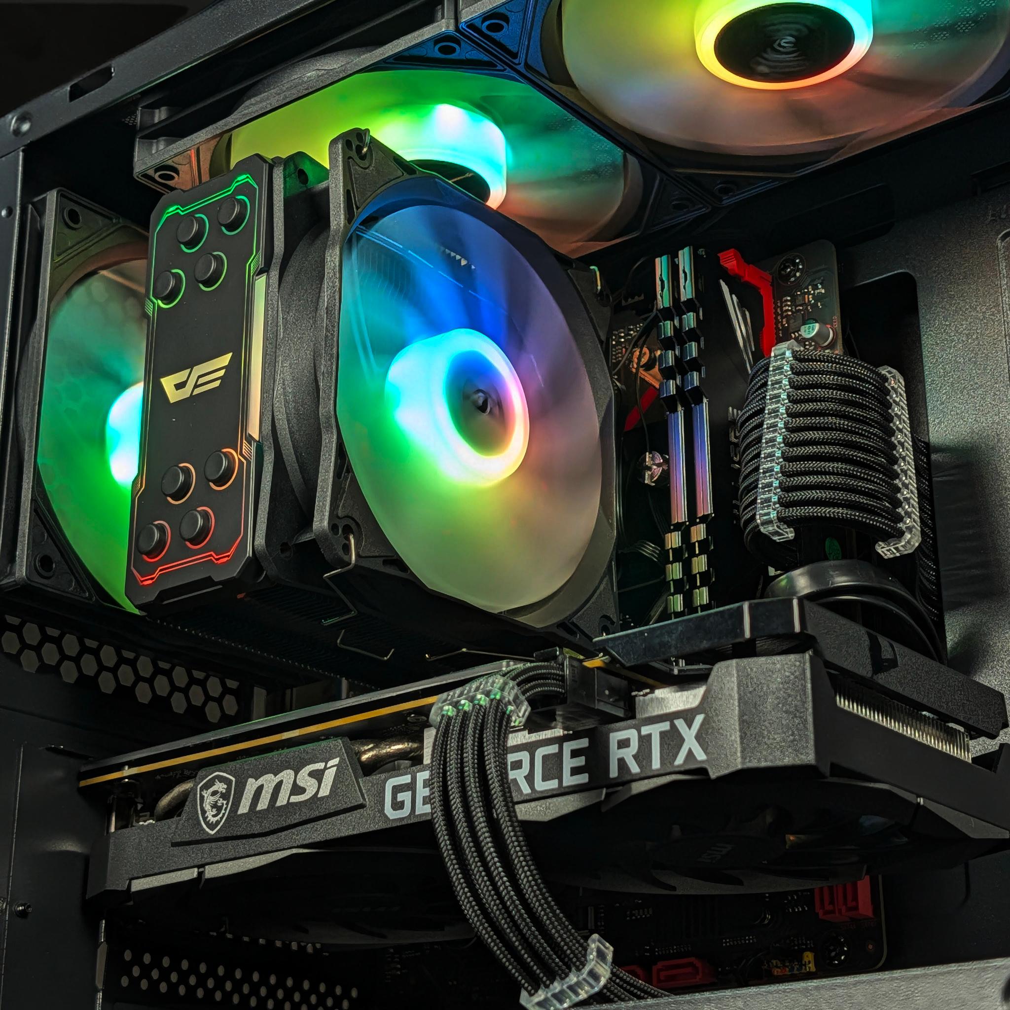 🐦‍⬛Ryzen 5 3600 | RTX 3060 8GB | 16GB DDR4 | 500GB SSD | Gaming PC