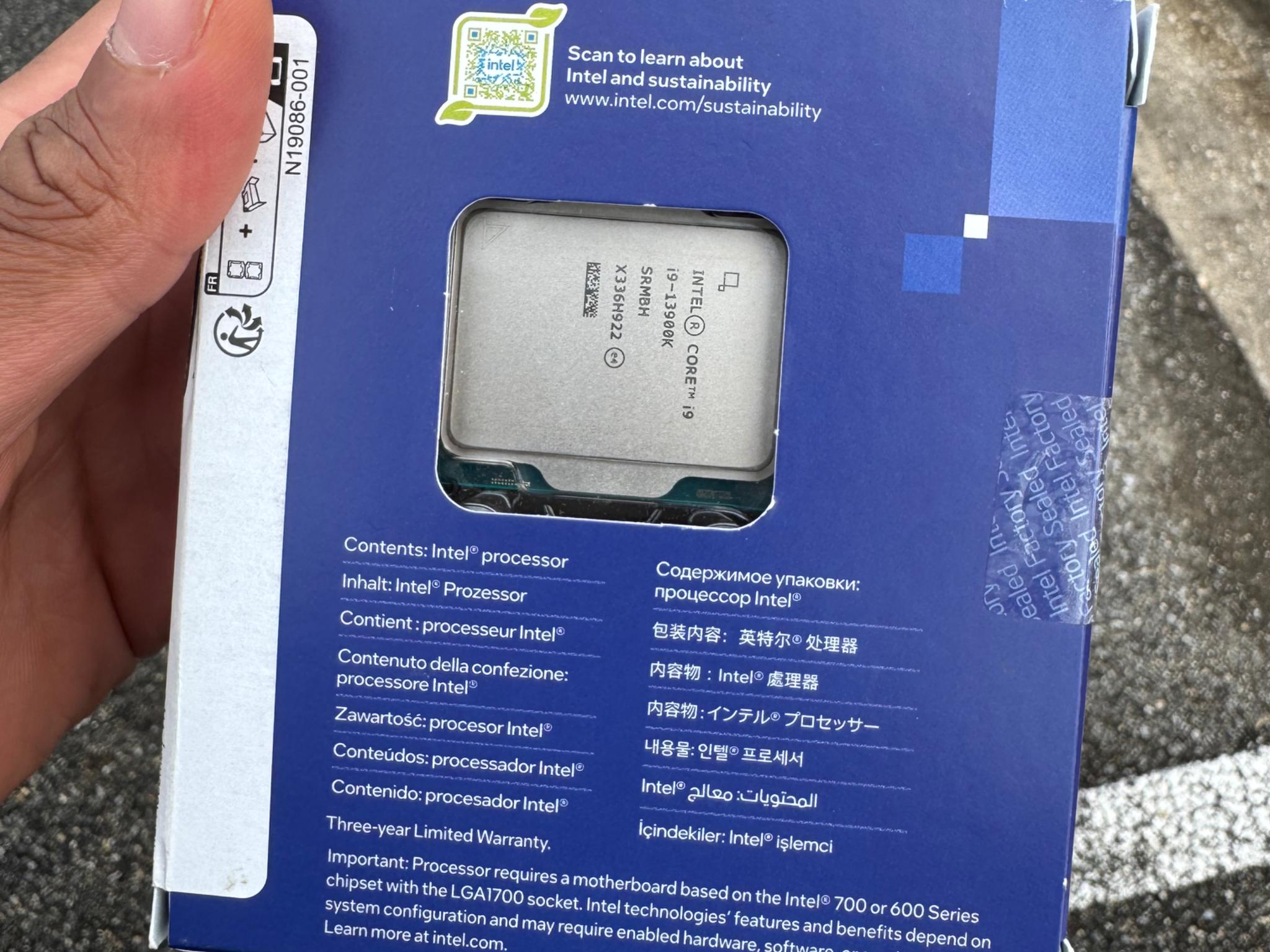 Intel Core i9 13900k CPU