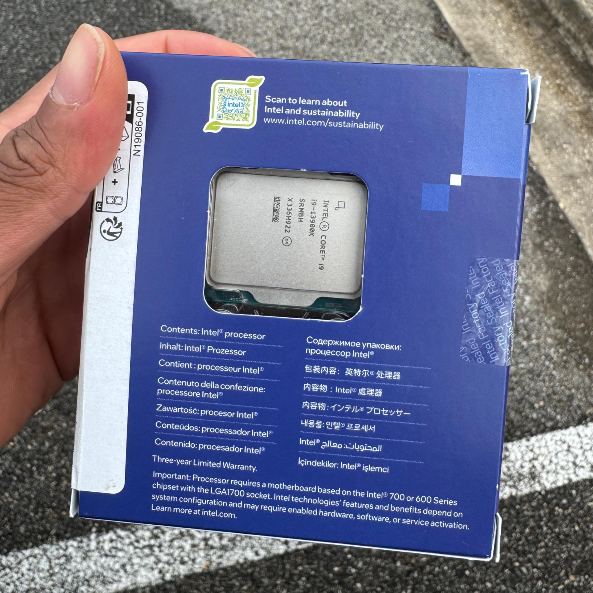 Intel Core i9 13900k CPU
