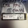 Samsung PM9A1 1TB NVMe M.2 SSD Used 99% Health