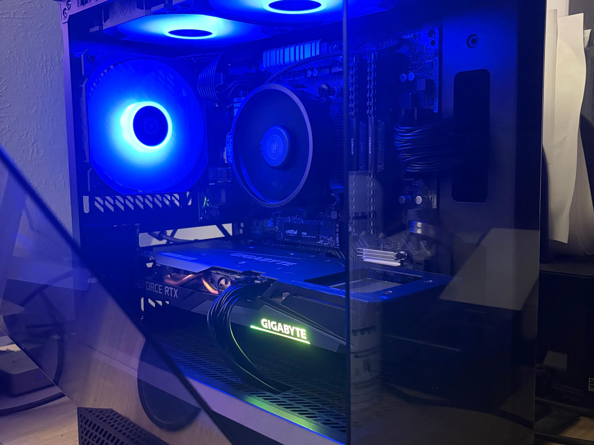 RTX 3050 + Ryzen 5500 Custom Gaming PC