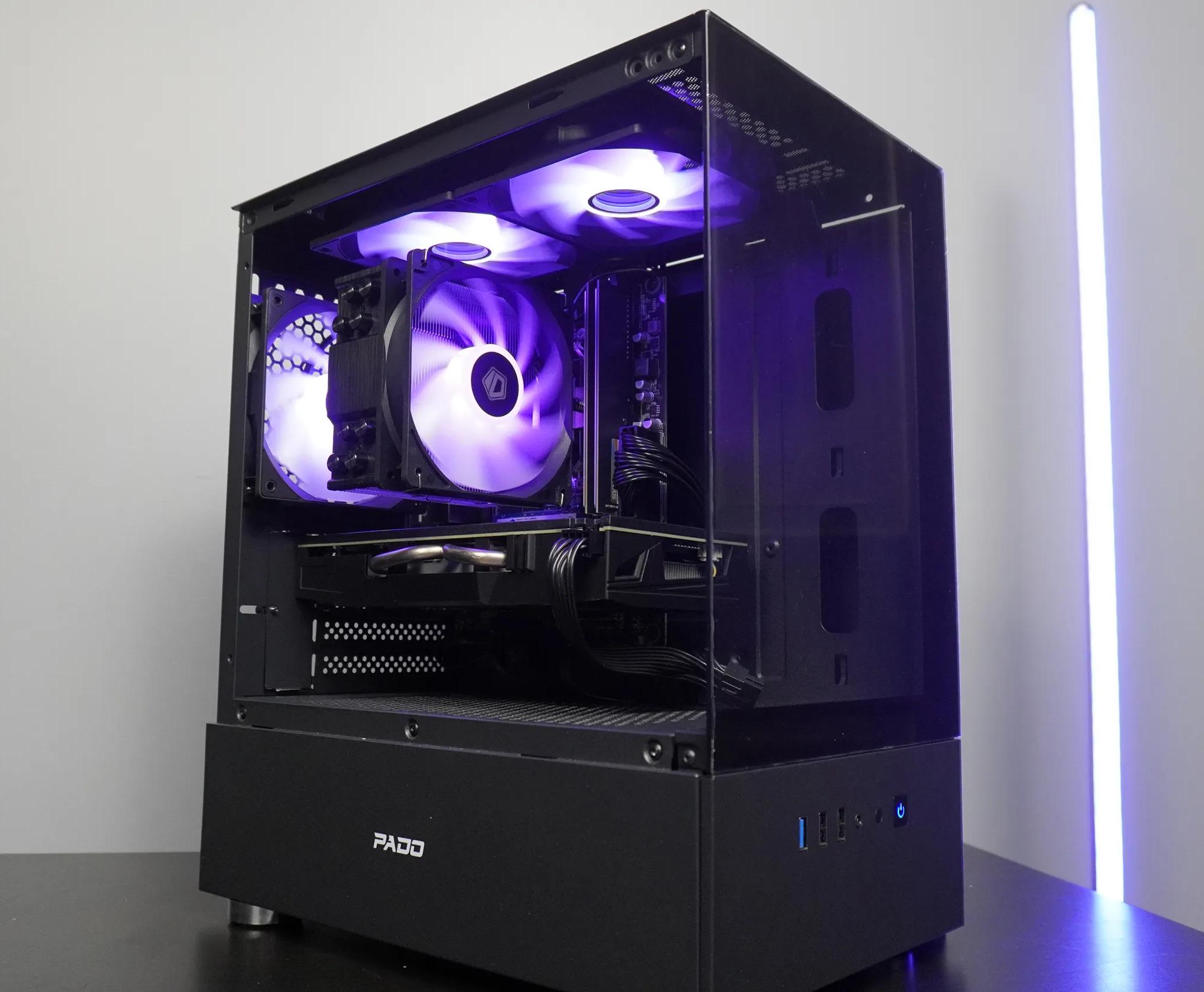 🖤STEALTH🖤 1080p Value MACHINE 🧡RX 580 8gb 🧡Ryzen 5 4500 | 1TB NVME | 16GB DDR4 | WIFI