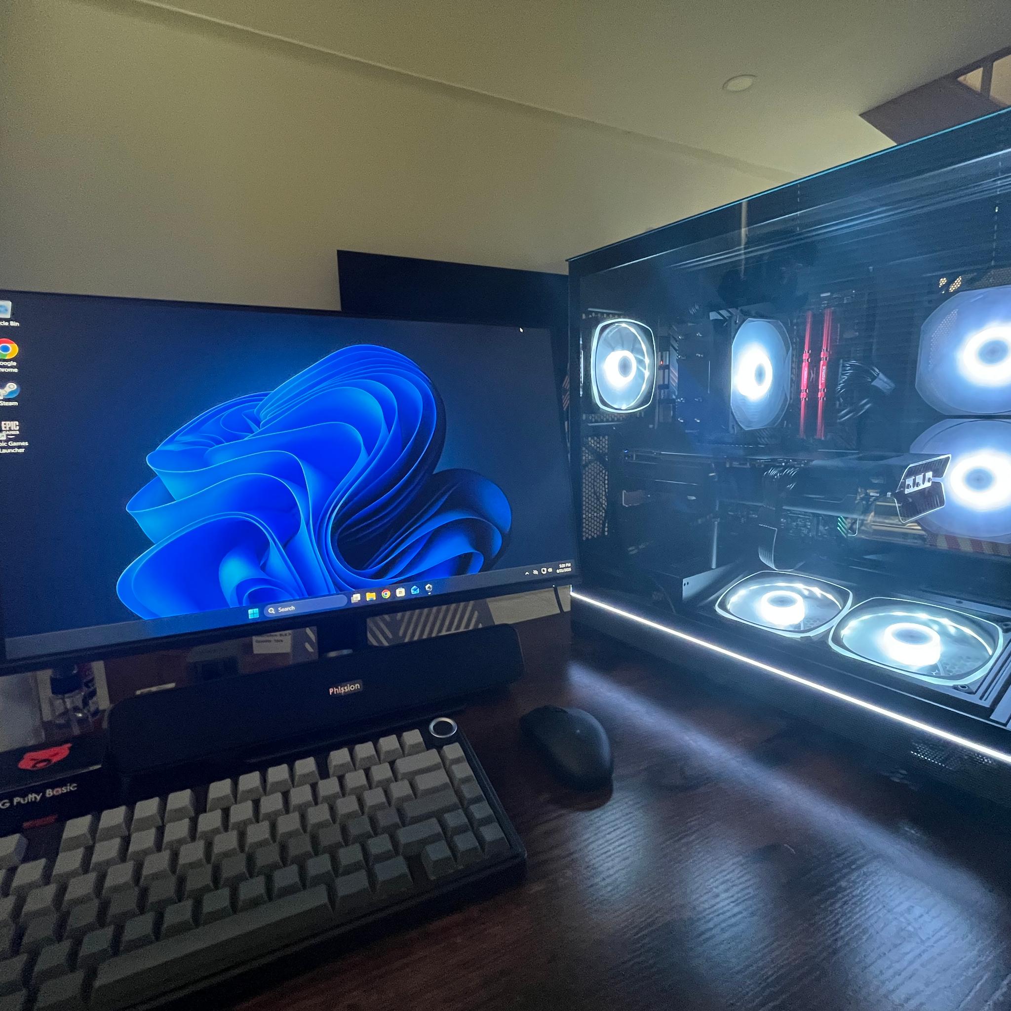 🔥 High Performance Gaming PC - / Ryzen 5 5600X / XFX RX 6800 / 16GB DDR4 / 512GB NVMe 🚀