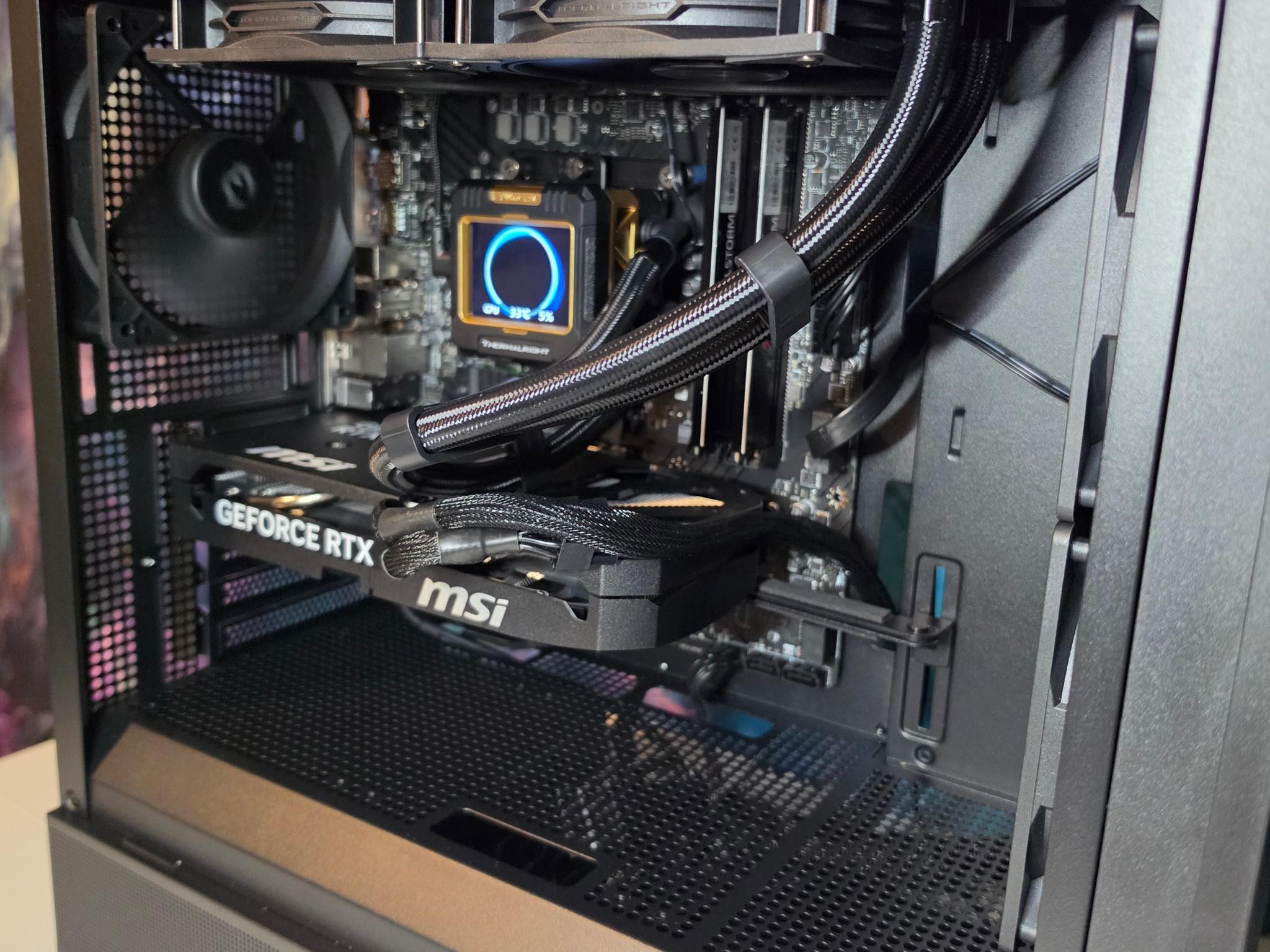 MSI RTX 5060ti 8gb + Intel Core i7 14700f PC Build #104